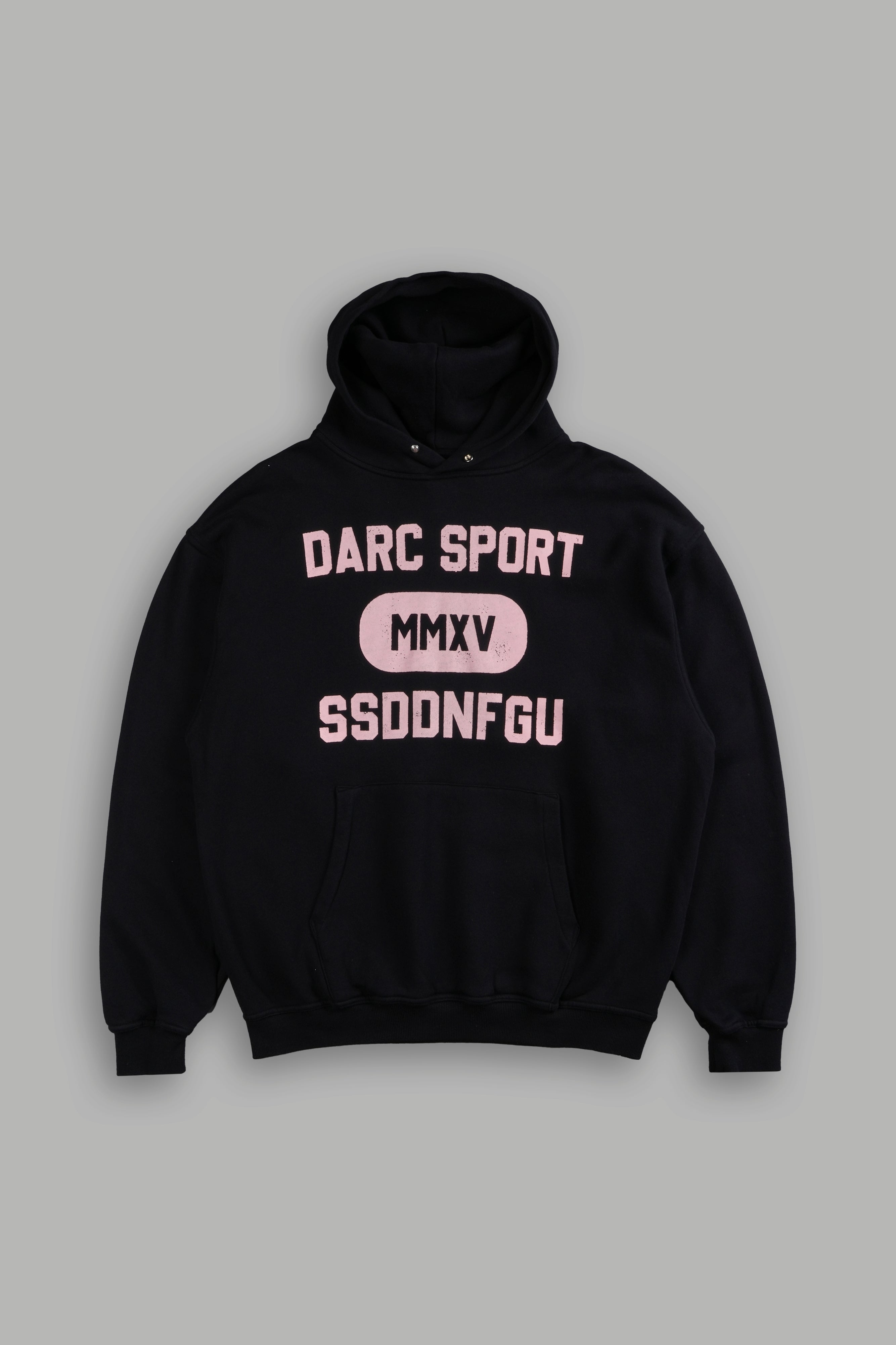 Darc Sport Wolves Forever Pierce Hoodie Black / Pink Sz L