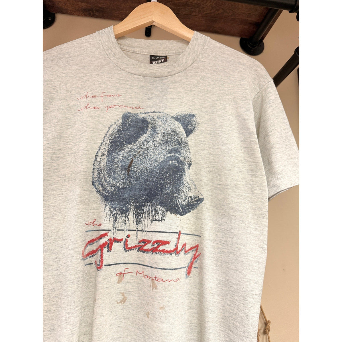 90s Grizzly Bear Montana Tee