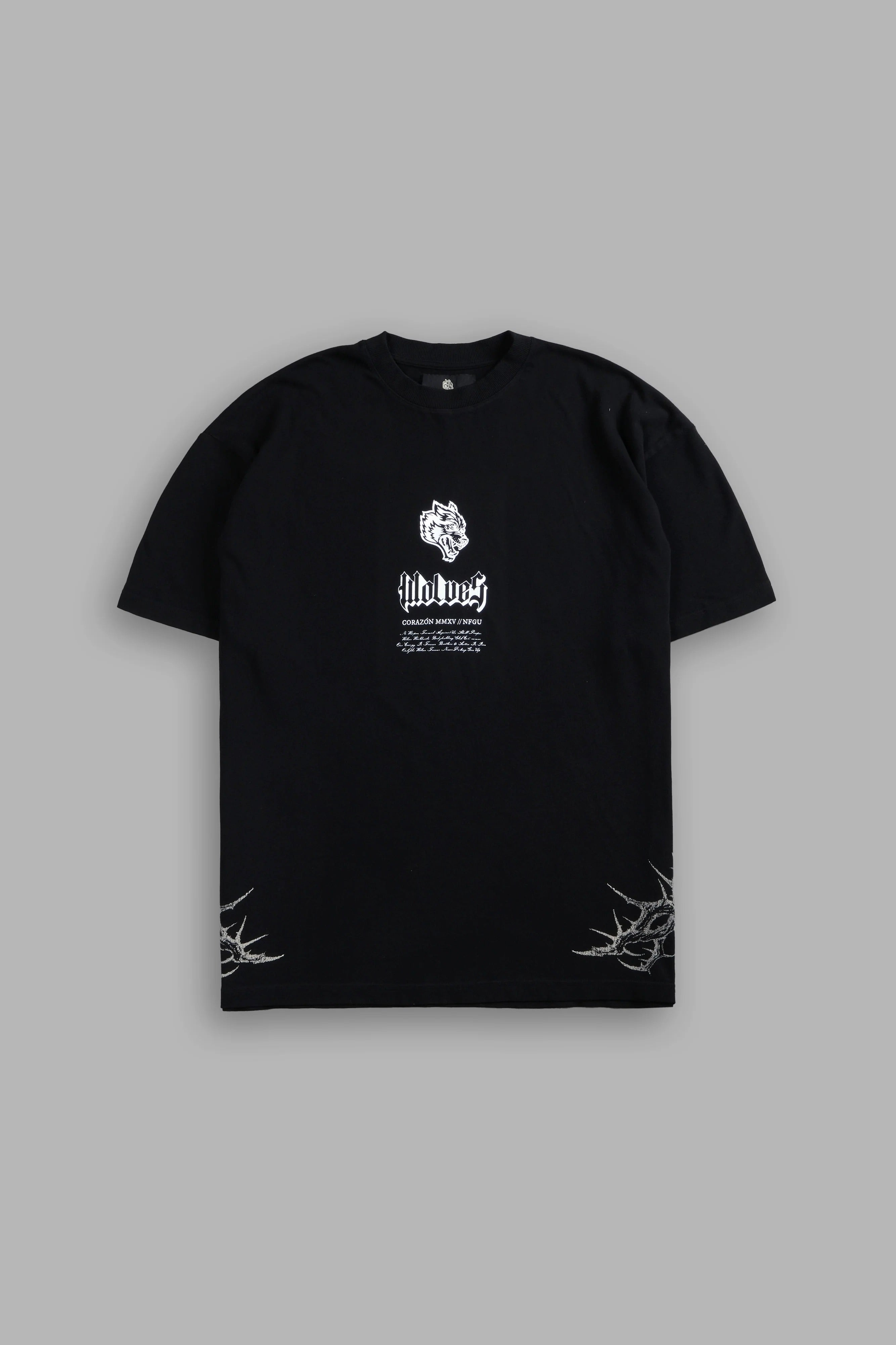 Darc Sport Thorns Oversized Tee Black Sz XL