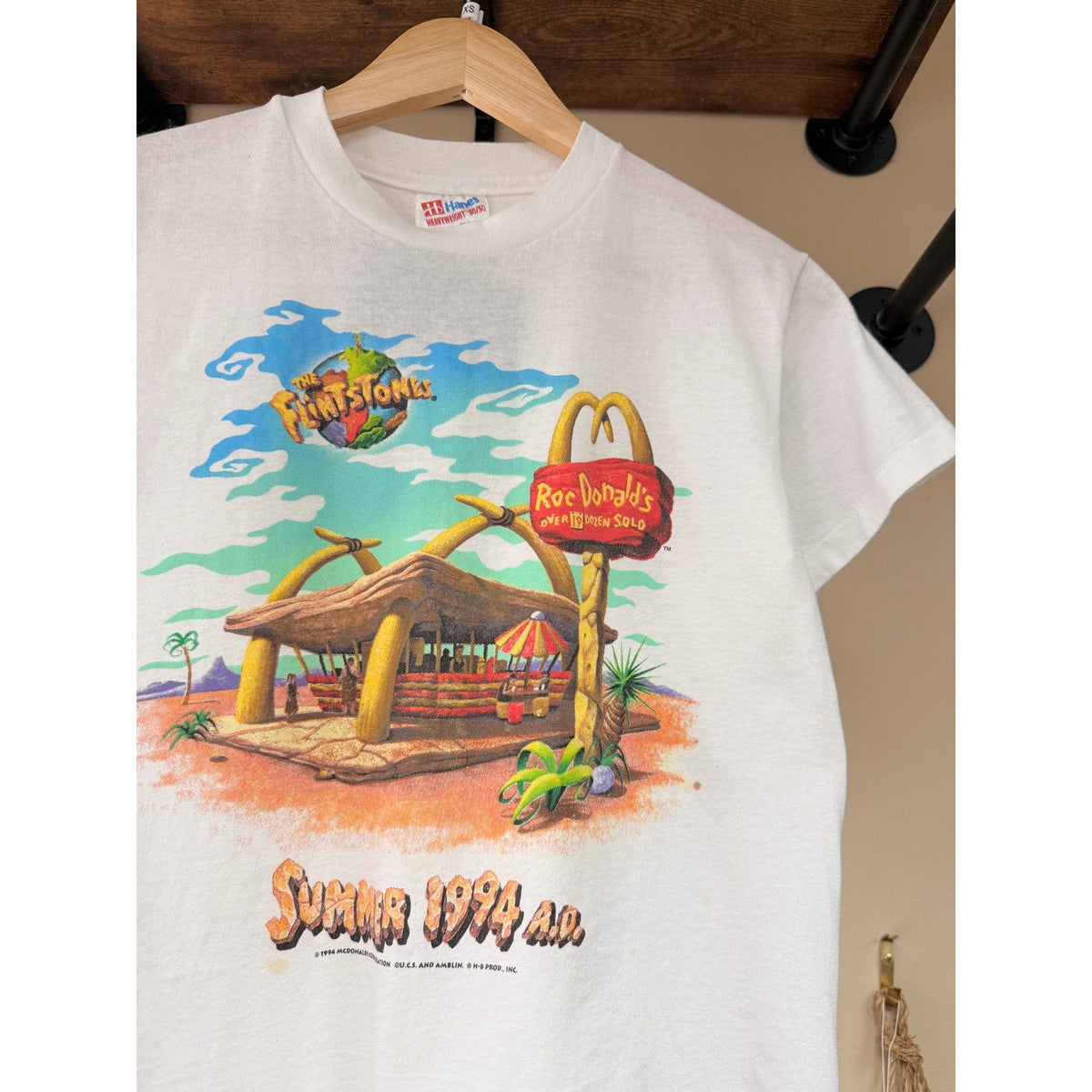 1994 The Flinstones RocDonalds Tee