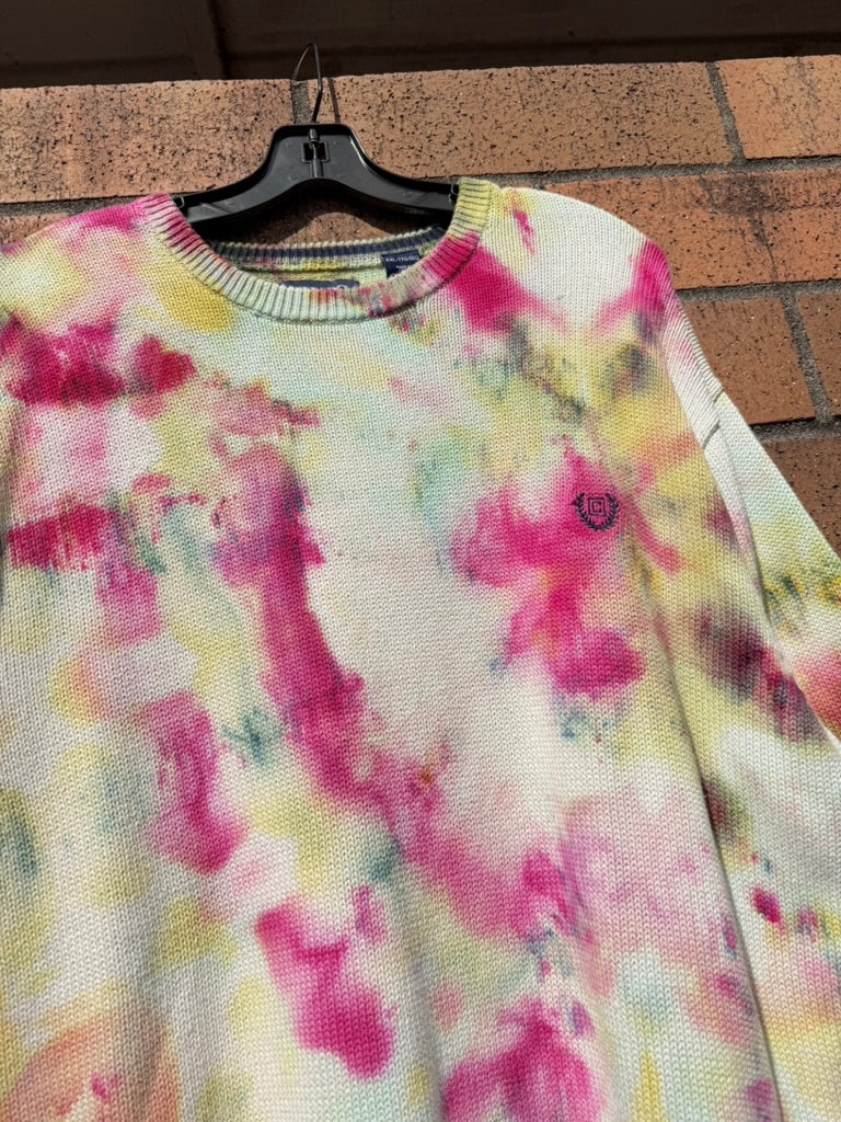 Chaps Hand Dyed Sweater Size XXL