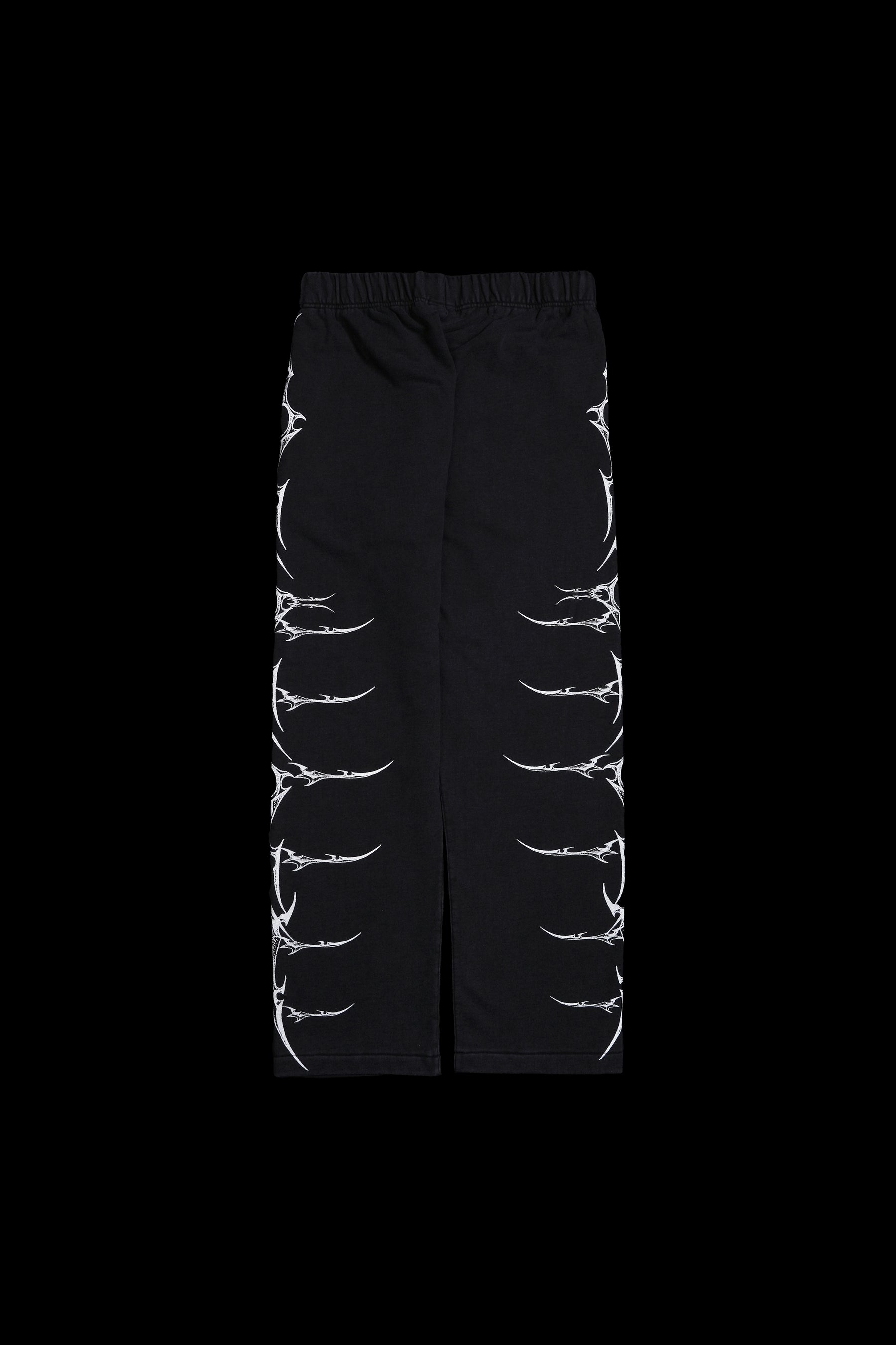 Civil Regime Core Brigade Wide Leg Sweatpants Black Sz M