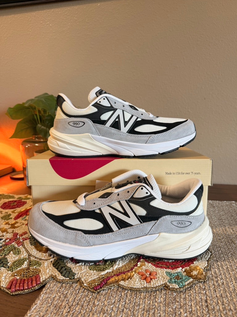 New Balance 990v6 MiUSA Teddy Santis Grey Black Size 14