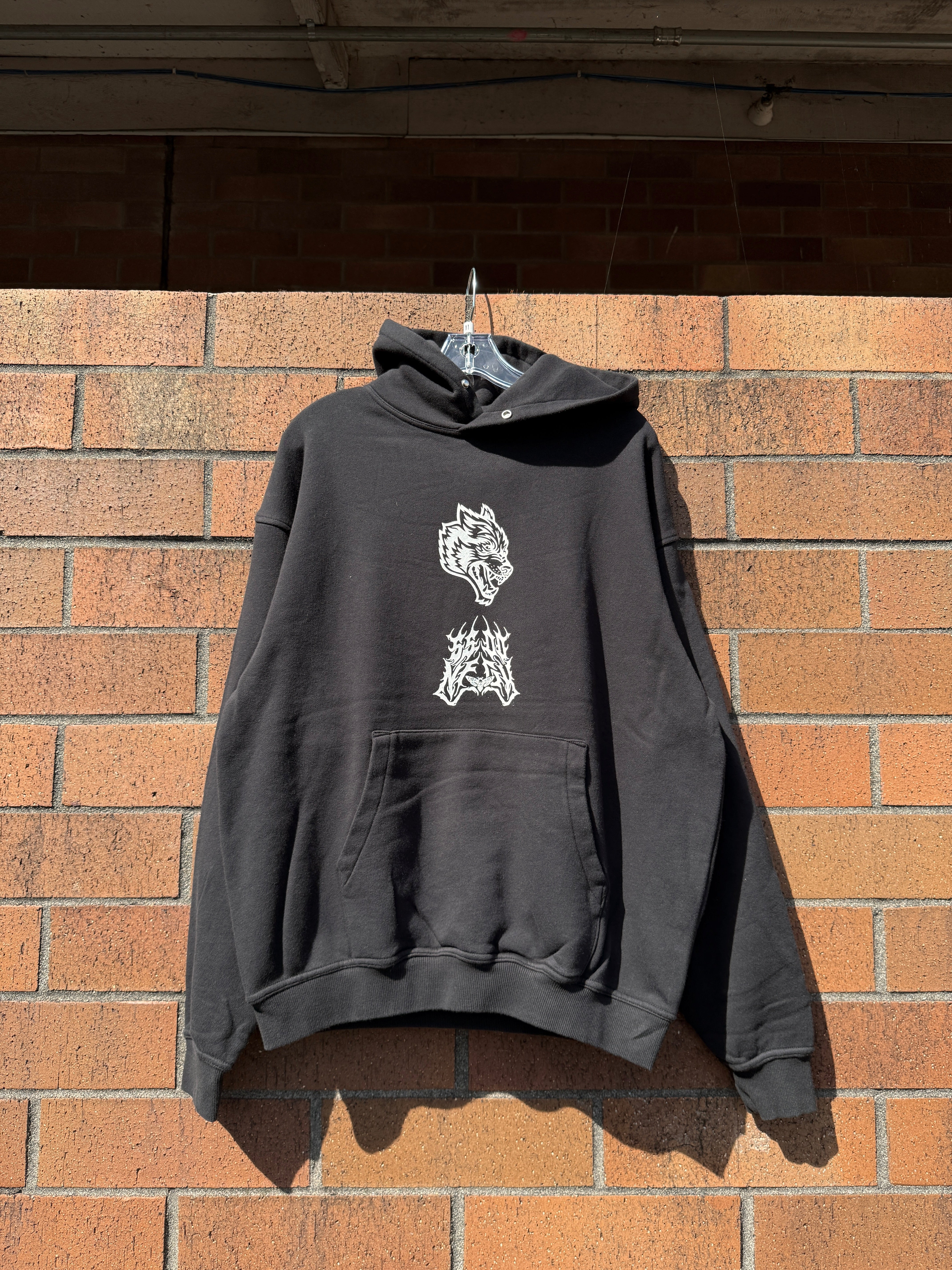Darc Sport Shonen's Past Pierce Hoodie Black Size M