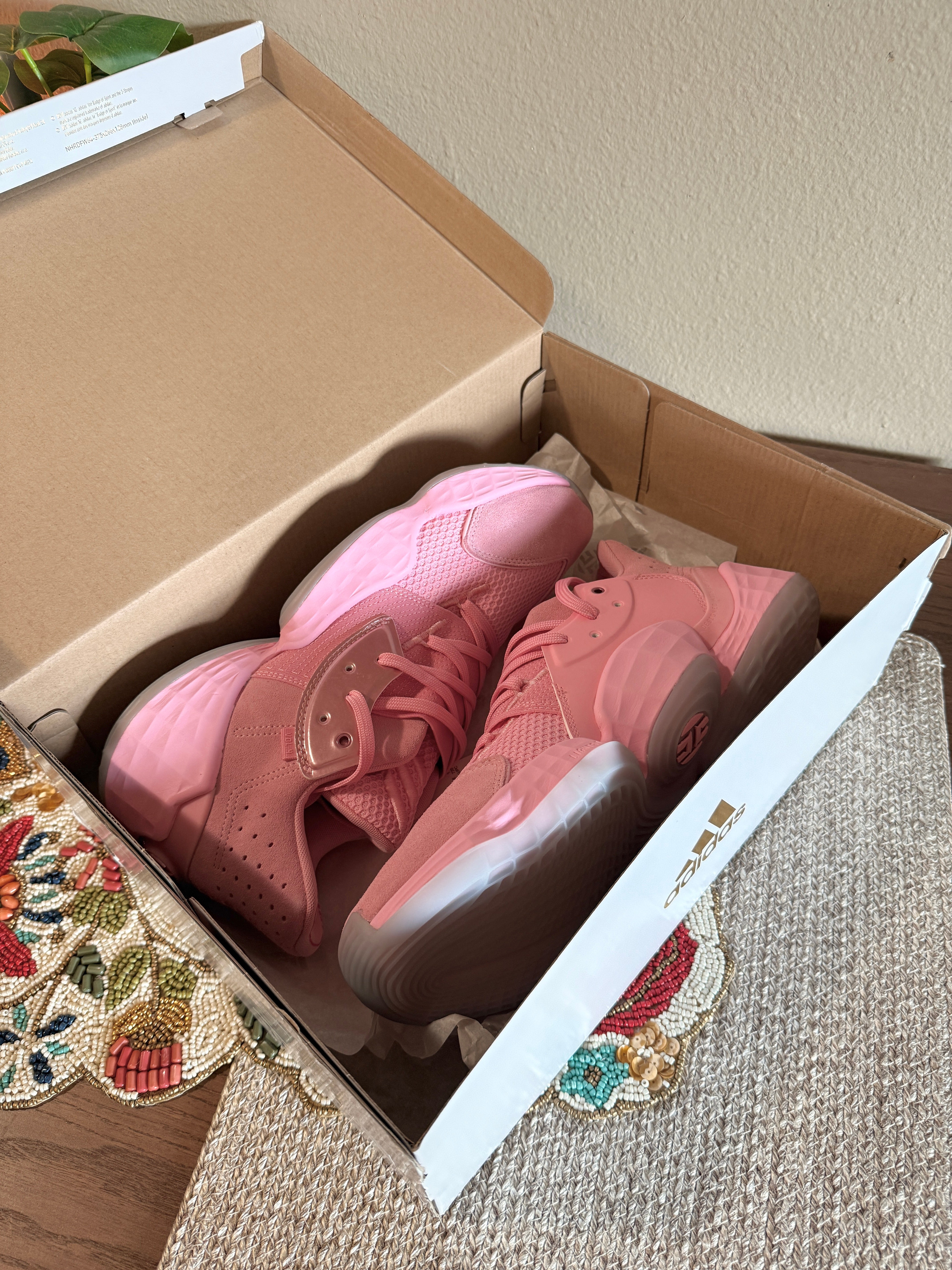 adidas Harden Vol. 4 Pink Lemonade Size 11.5