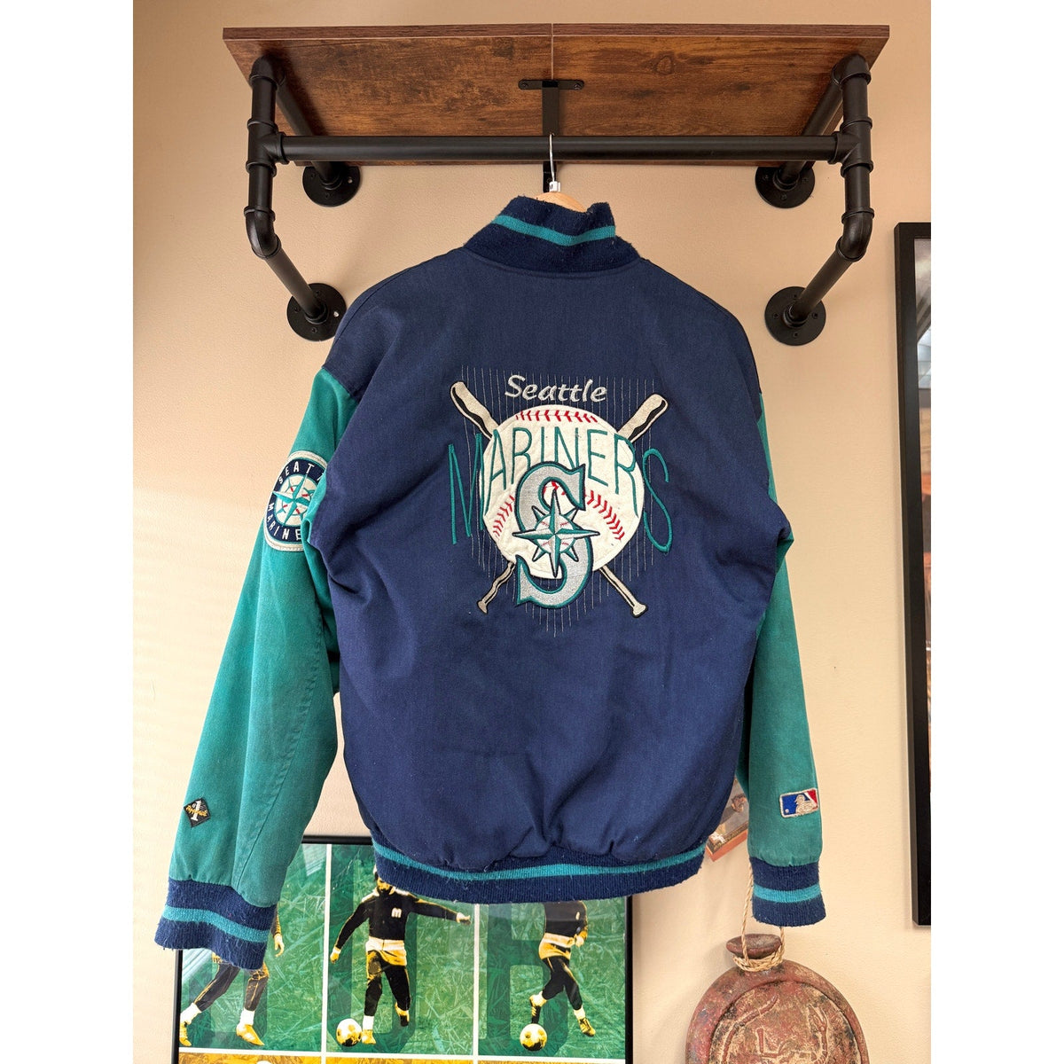 90s Seattle Mariners #1 Apparel Jacket
