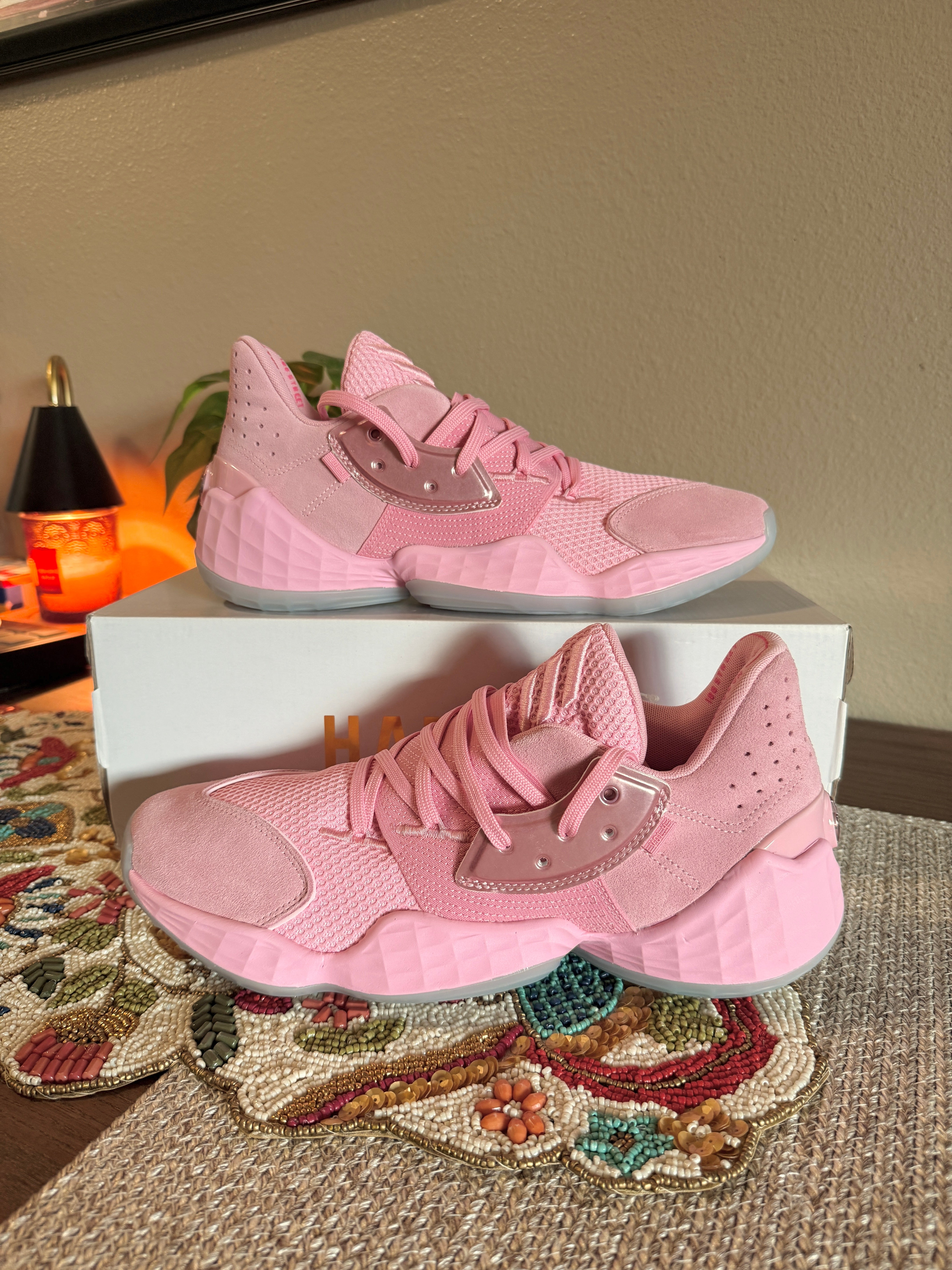 adidas Harden Vol. 4 Pink Lemonade Size 11.5