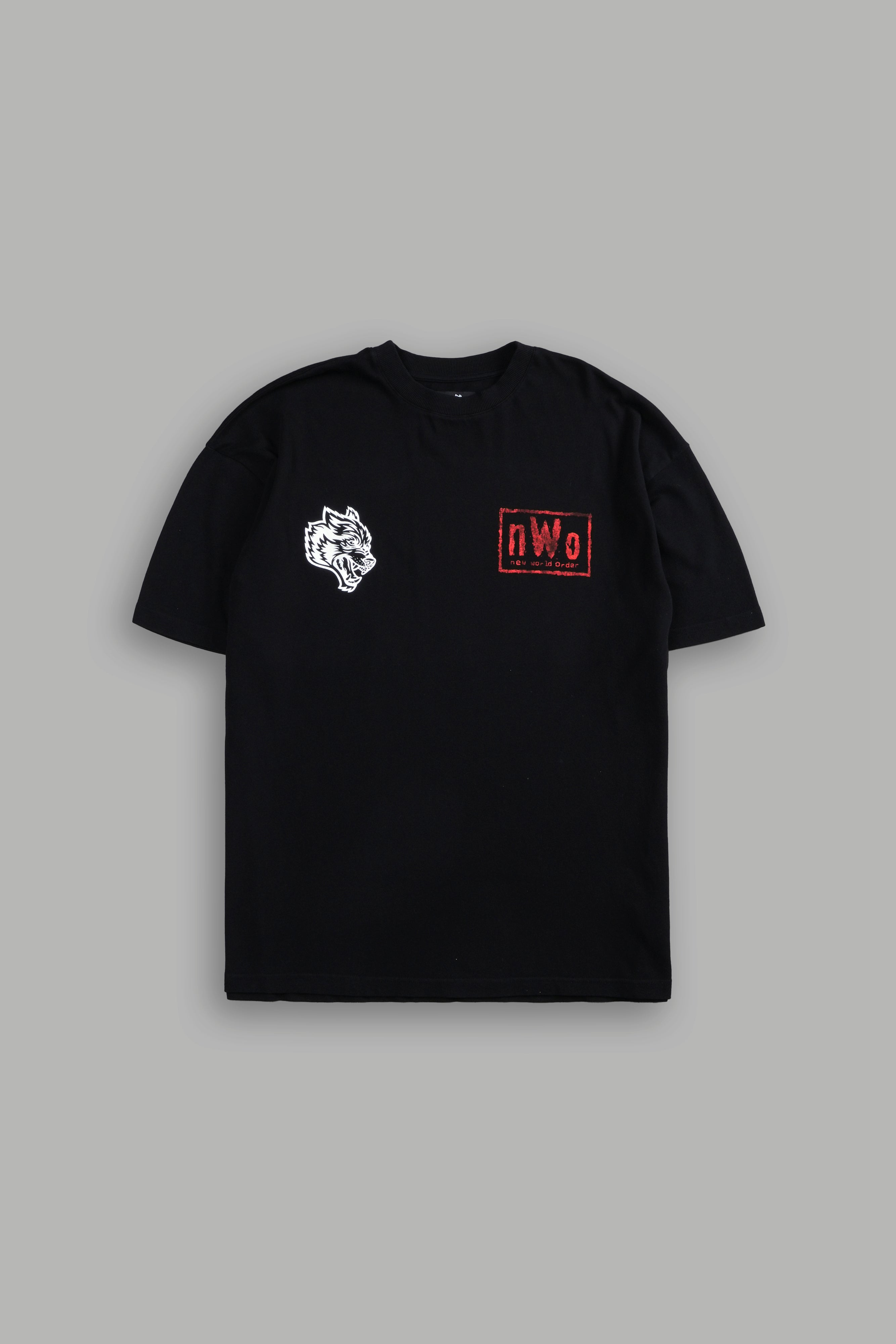 Darc Sport x WWE NWO Oversized Tee Black Sz L