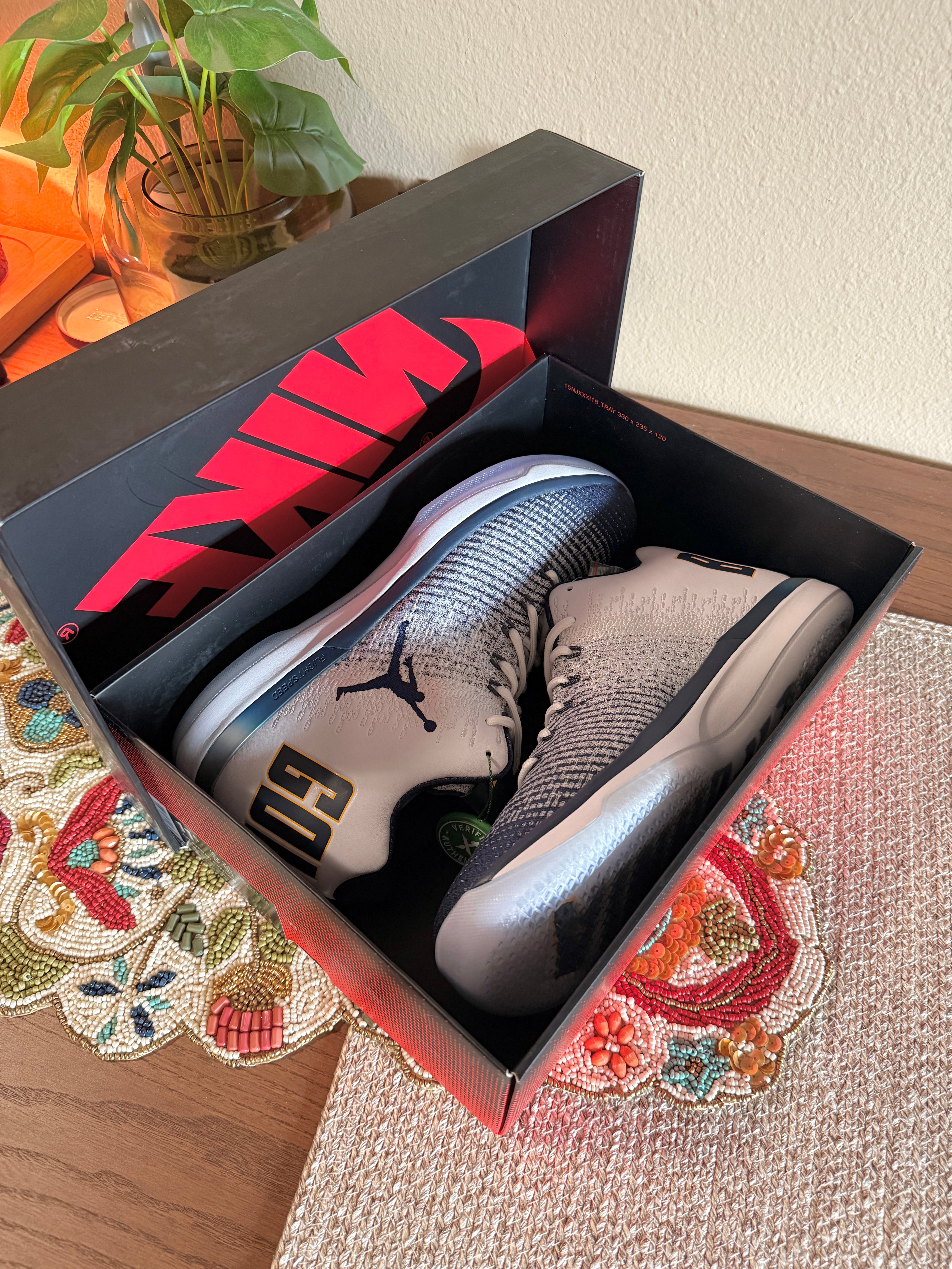 Jordan XXX1 Low California Bears Size 11.5