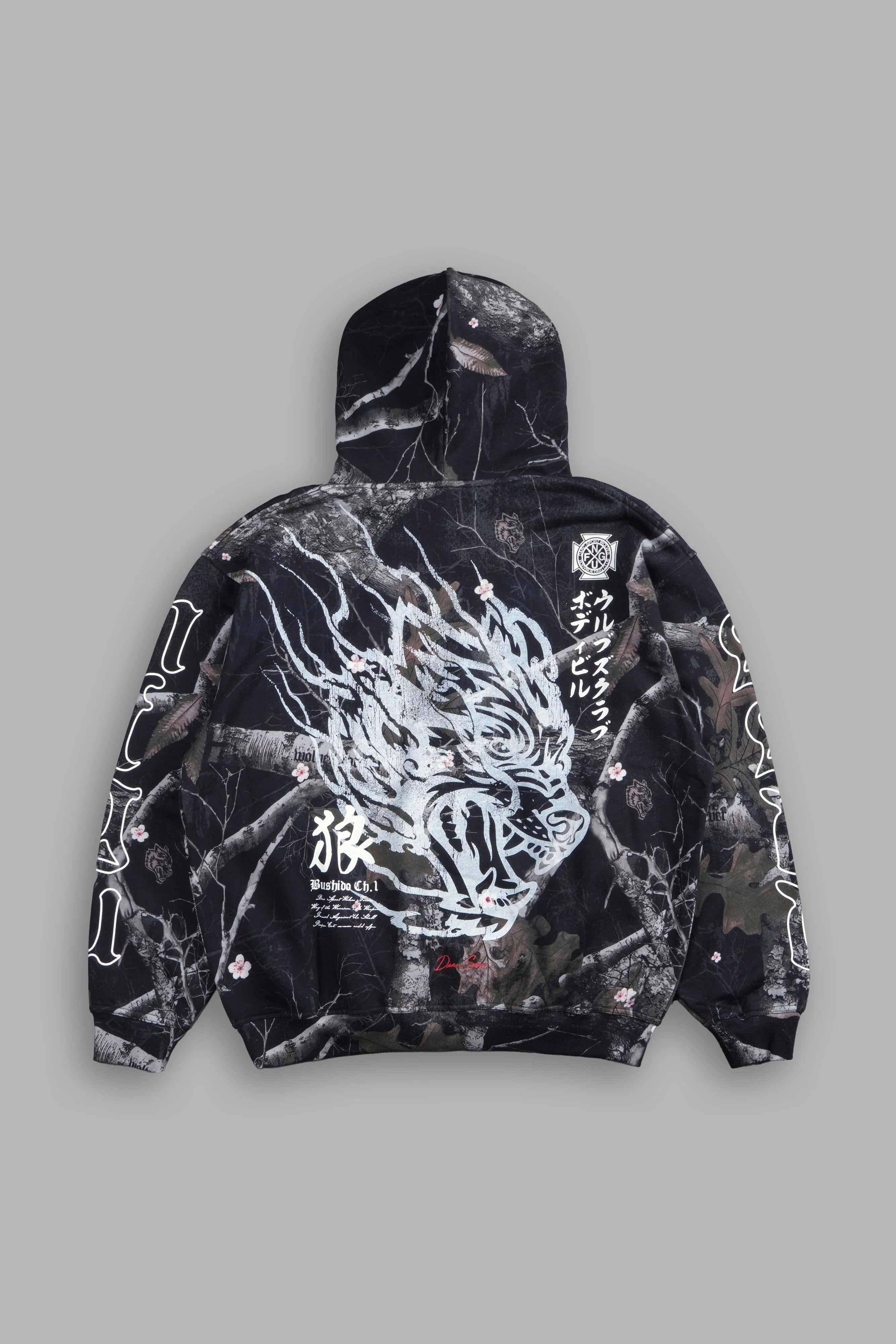 Darc Sport Inferno V2 Pierce Hoodie Blossom Camo Sz XL