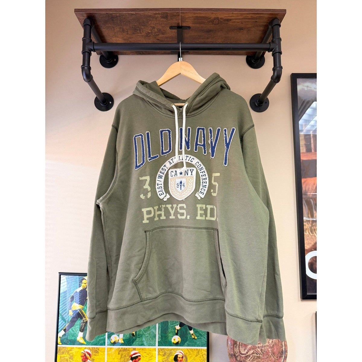 2012 Old Navy Phys Ed. Olive Hoodie