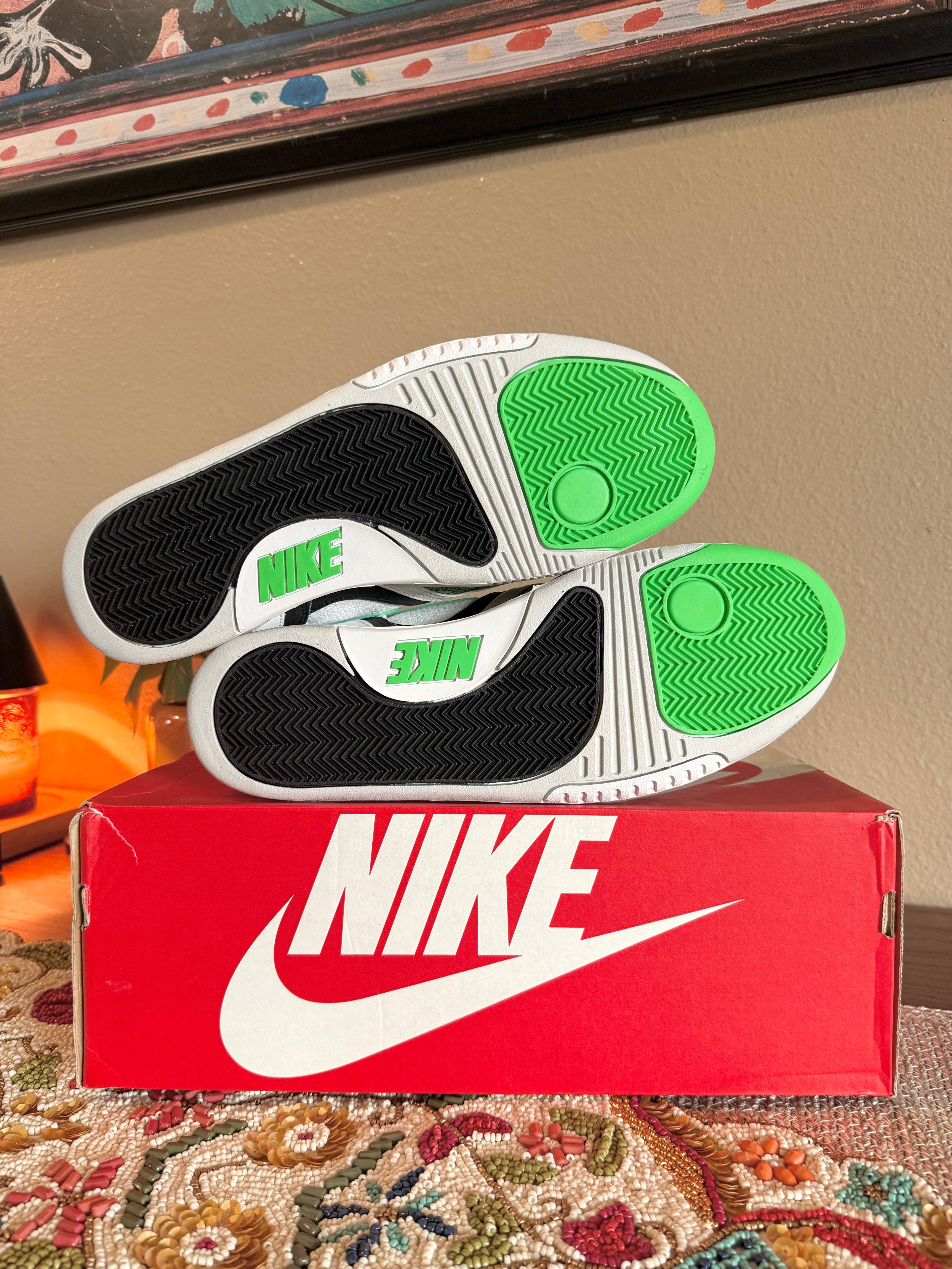 Nike Air Tech Challenge II Poison Green Size 11.5