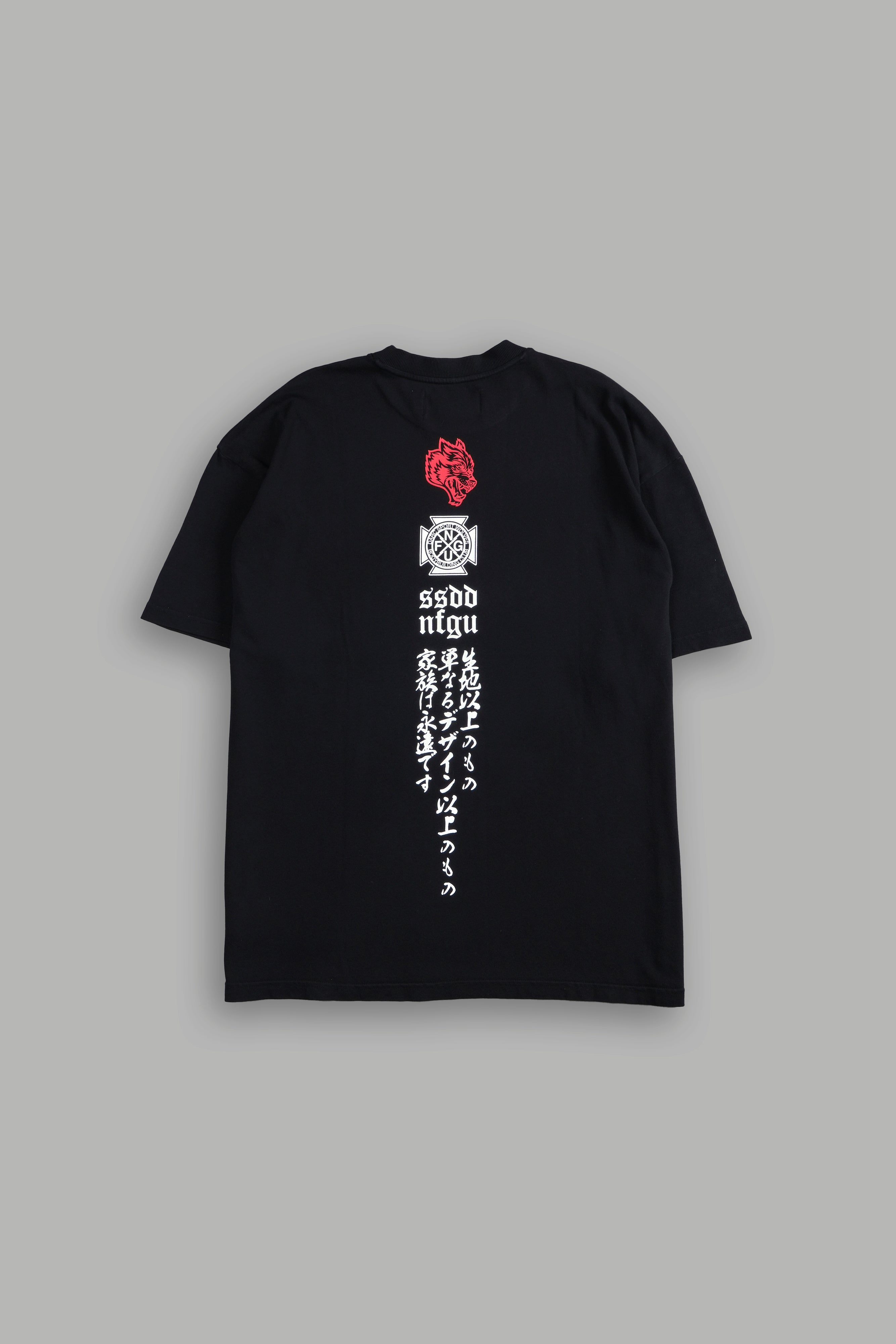 Darc Sport The Seven Virtues Oversized Tee Black Sz M