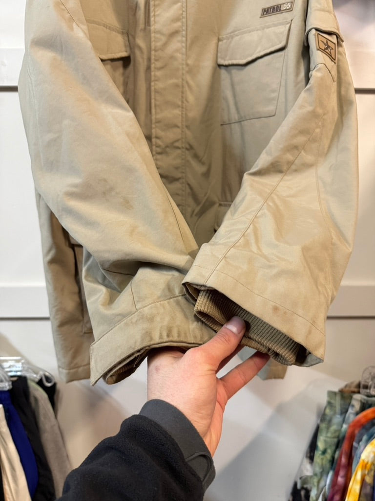 Y2K Patrol 55 Beige Ski Jacket Sz XL