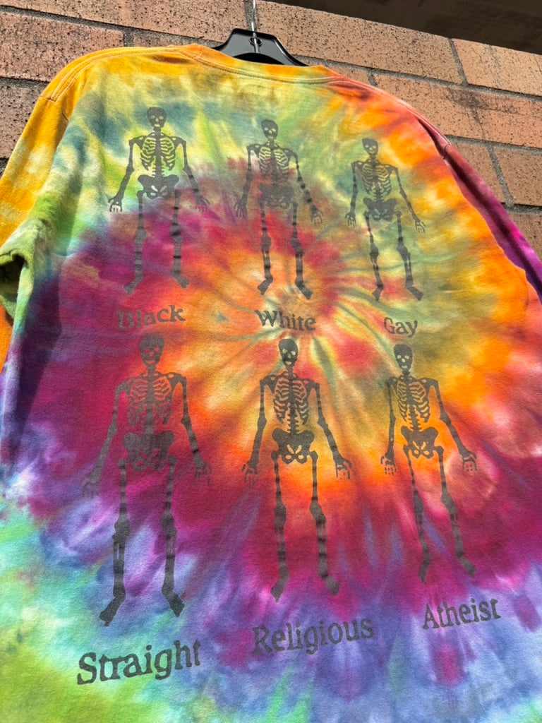 Pleasures Equality Hand Dyed Long Sleeve Tee Size L