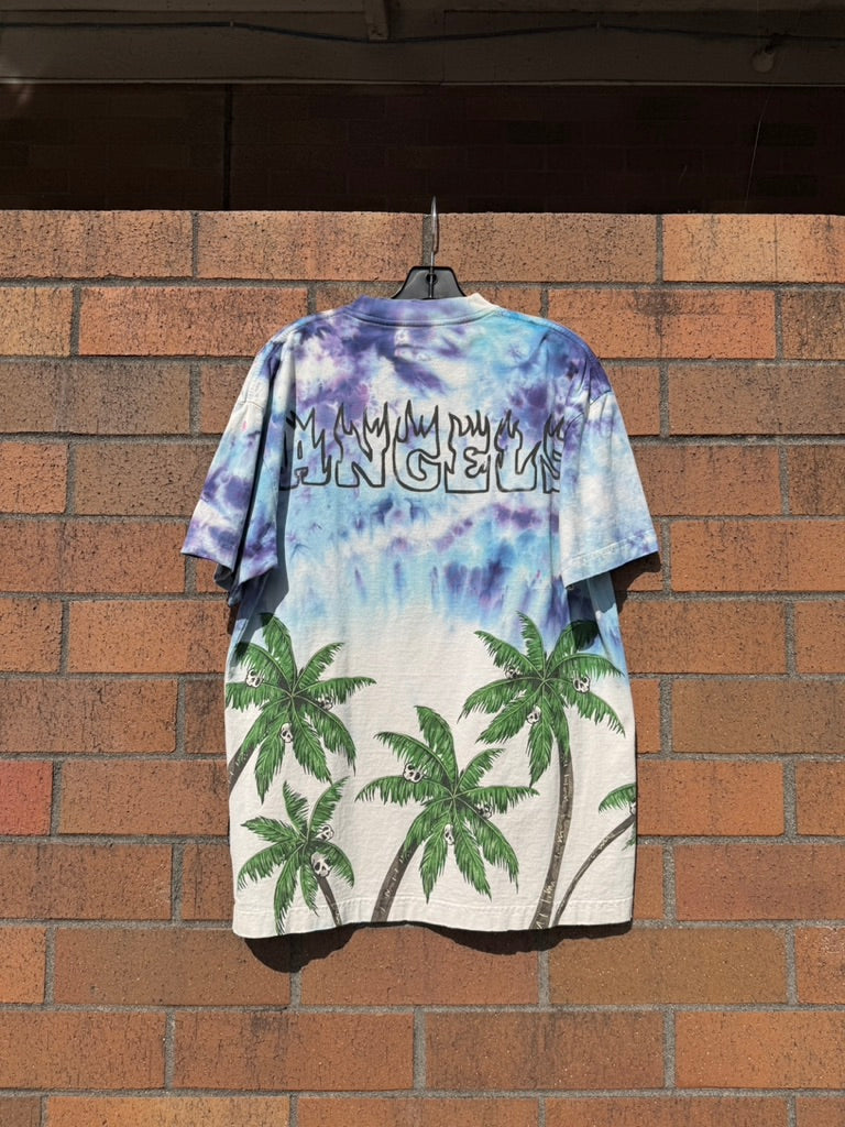 Palm Angels Palms&Skull Hand Dyed Tee Size M