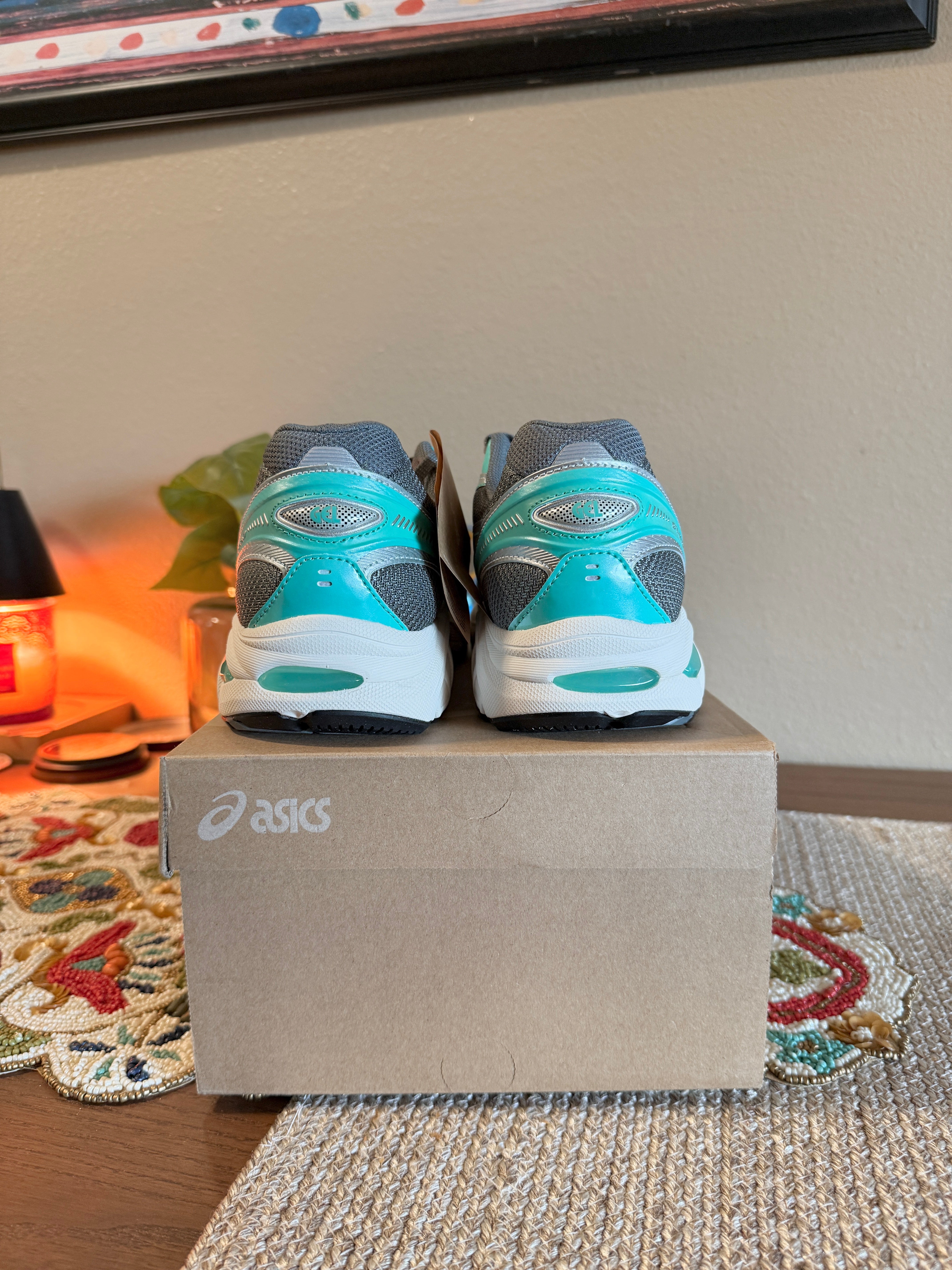 Asics GT-2160 Steel Grey Waterfall Size 12