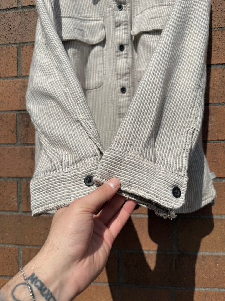 Standard Cloth Neely Slub Overshirt Neutral Size L
