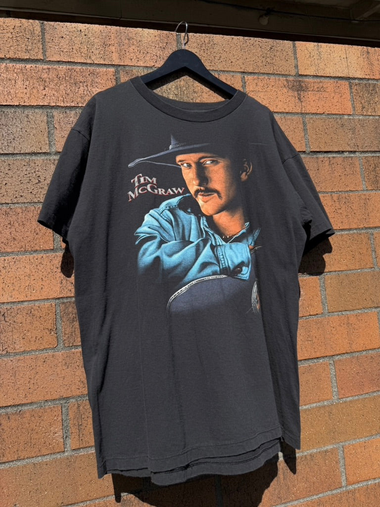 90s Tim McGraw Turbo Tonkin Tee Size XL