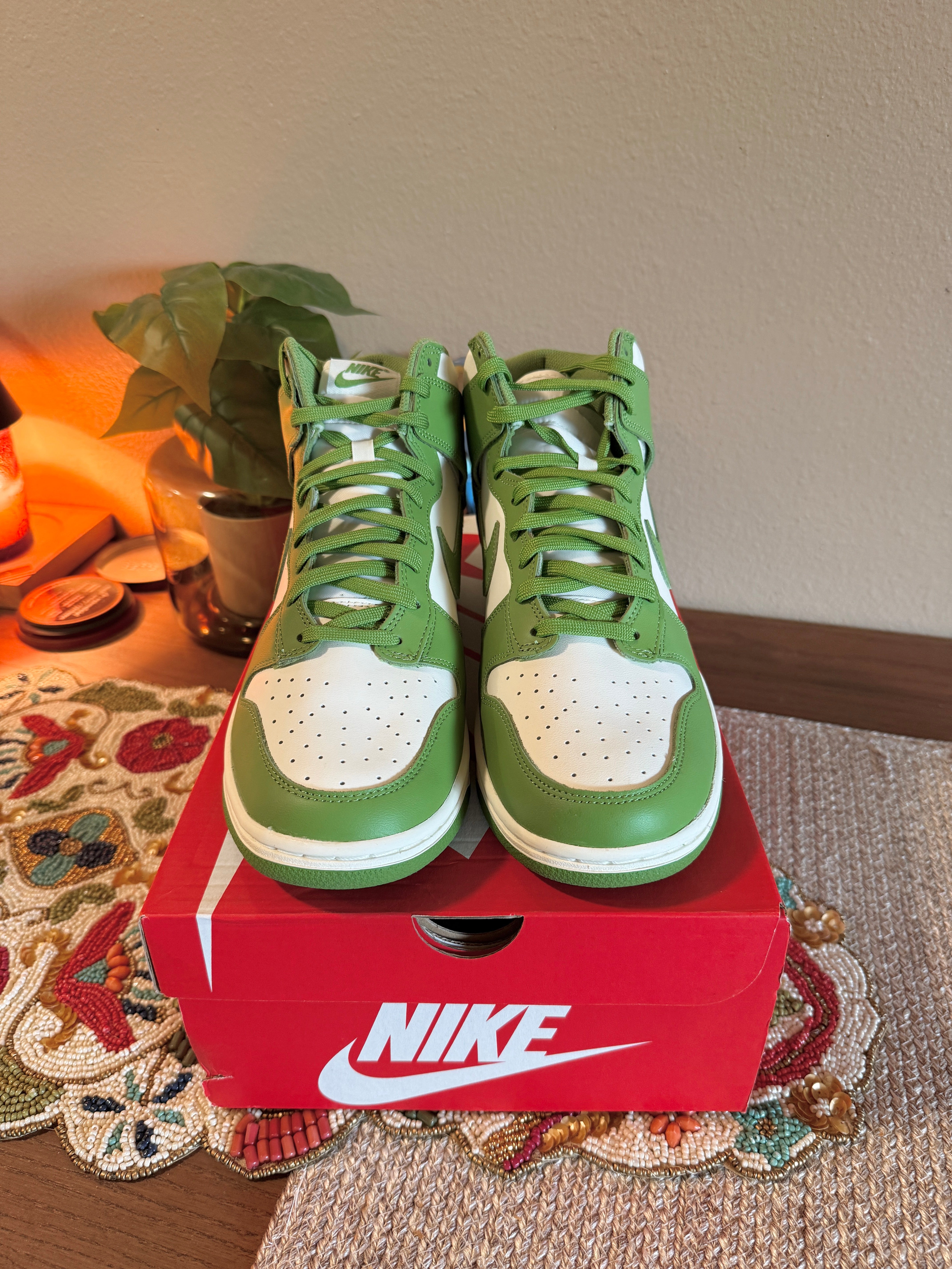 Nike Dunk High Chlorophyll Sail Size 10.5M / 12W