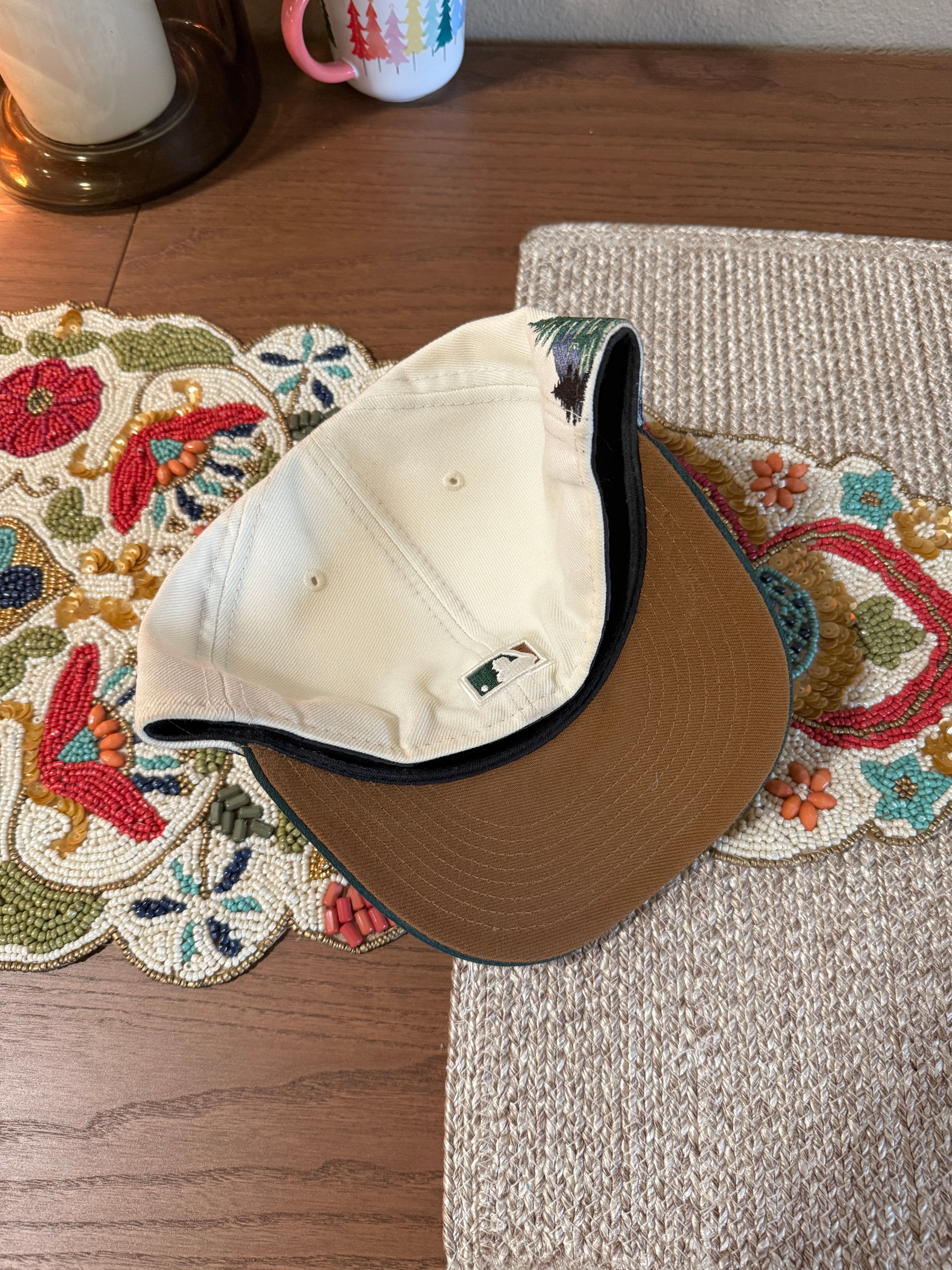New Era Chicago Cubs Outdoor Collection Fitted Hat Size 7 1/4 USED