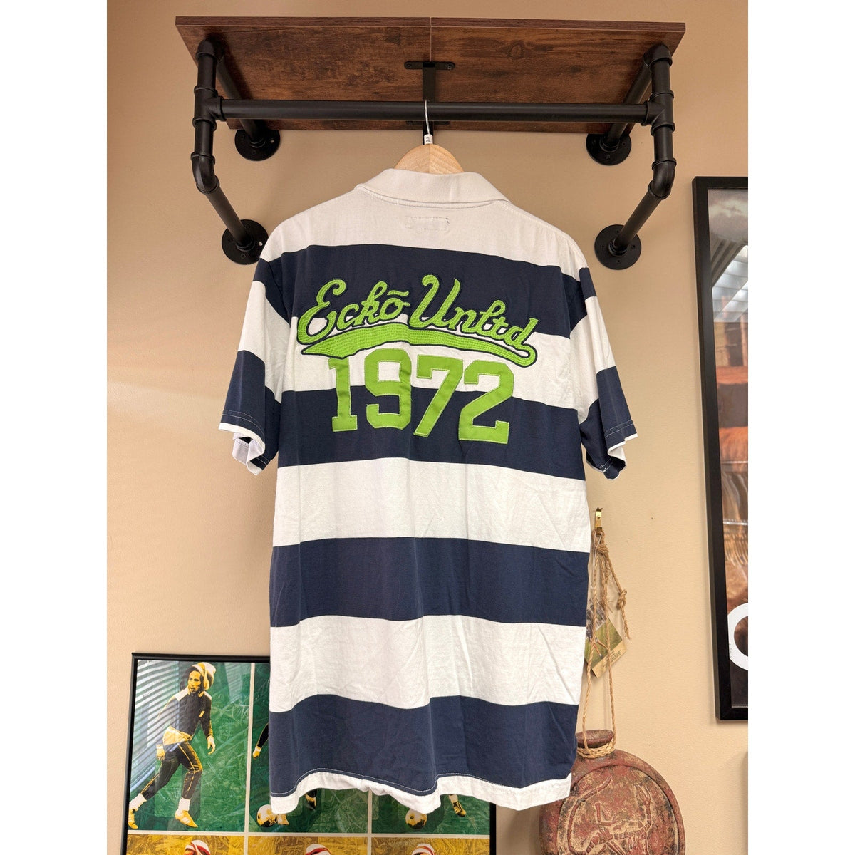 Y2K Ecko Unltd. EU Rhino Striped Polo