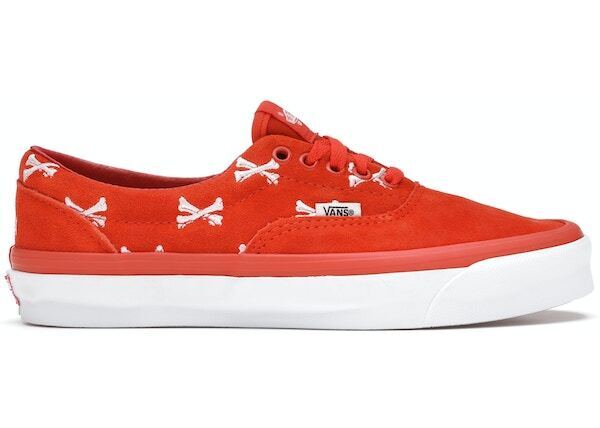 Vans Era WTAPS Bones Orange Sz 6 VN0A4BVA20Q1