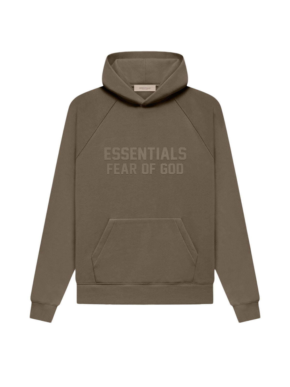 Fear of God Essentials Hoodie Wood Mens Size XS