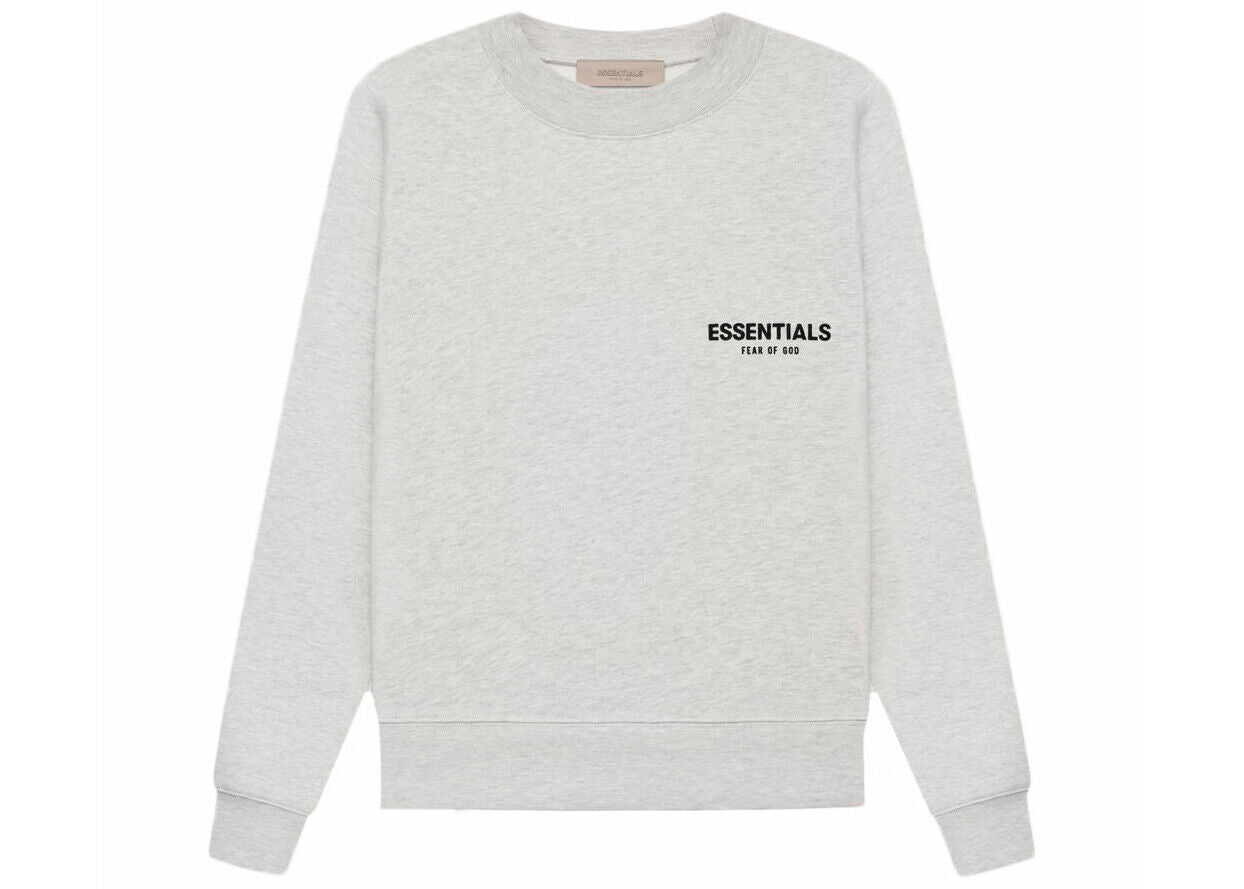 Fear of God Essentials Crewneck Oatmeal Sz XS