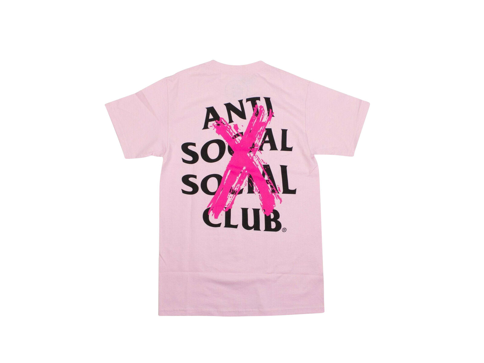 Anti Social Social Club Cancelled T-Shirt Pink Medium