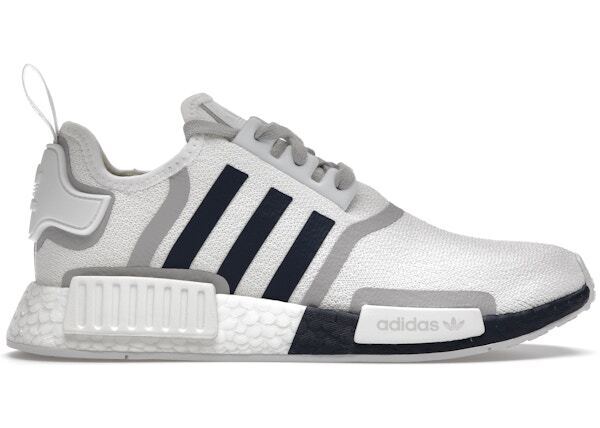 adidas NMD R1 White Crew Navy Sz 13