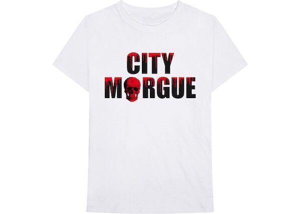 City Morgue x Vlone Dogs Tee White Sz 2XL