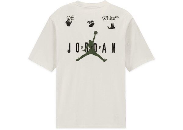 OFF-WHITE x Jordan T-shirt White Sz 2XL