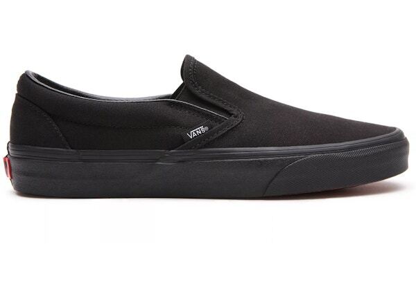 Vans Classic Slip-On Triple Black Sz 6.5