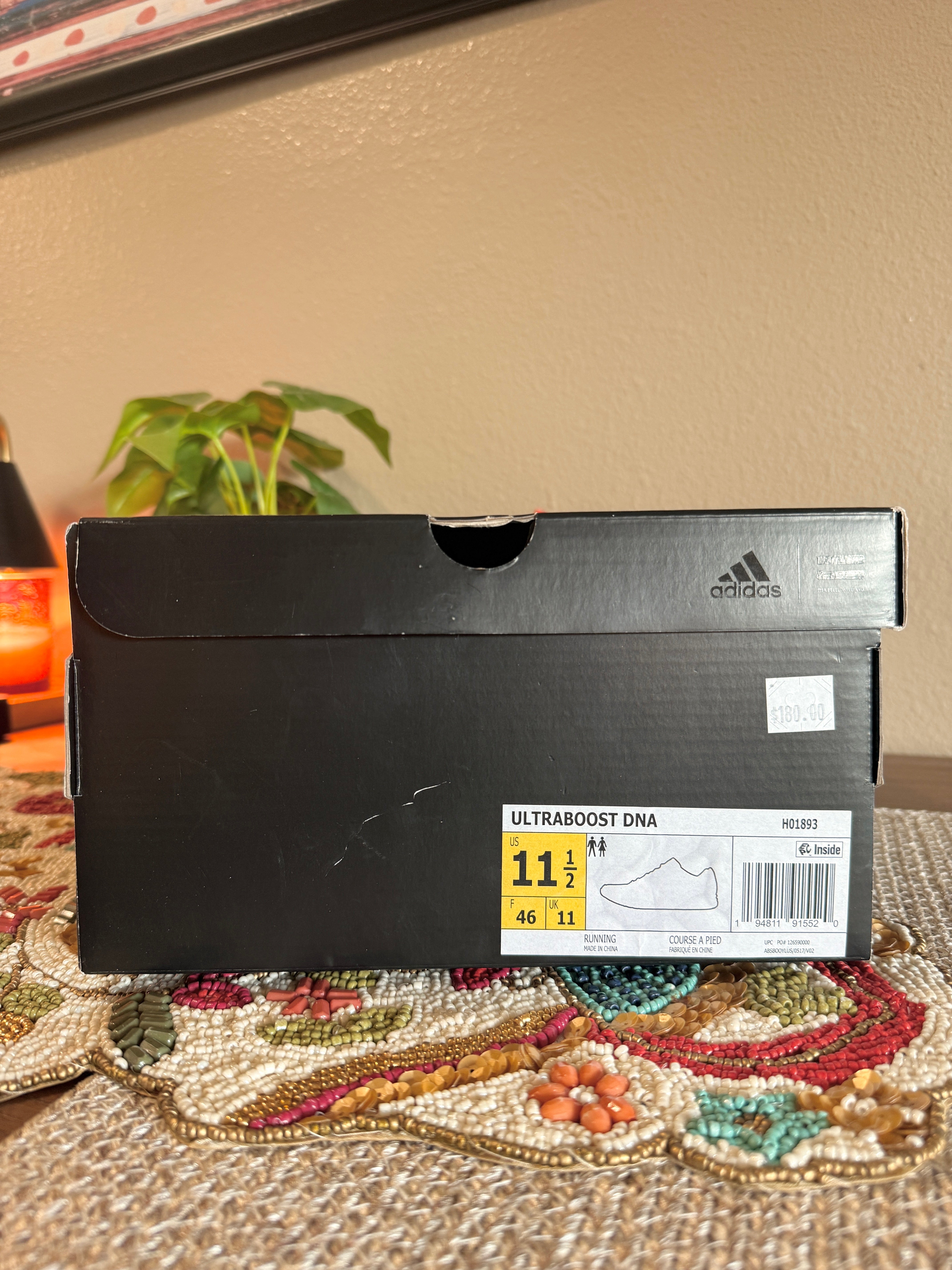 adidas Ultra Boost DNA Pharrell x Parley Black Future Size 11.5