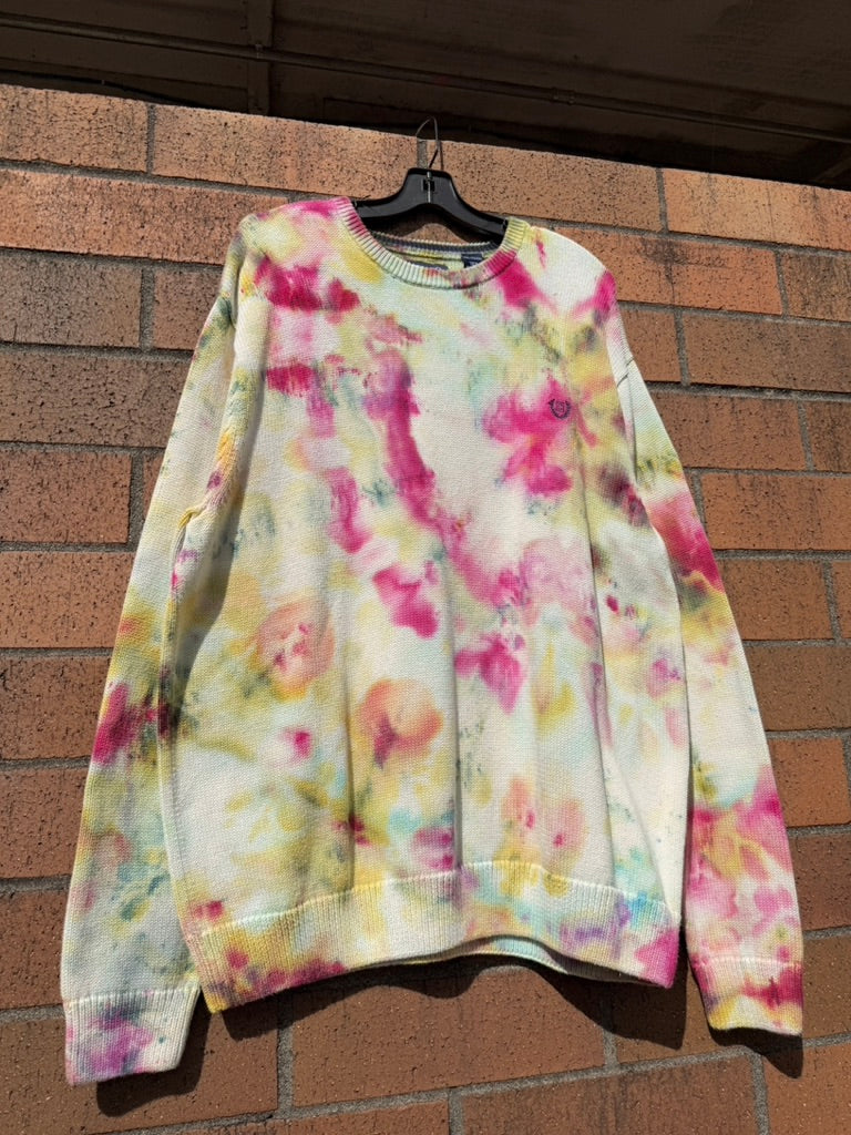 Chaps Hand Dyed Sweater Size XXL