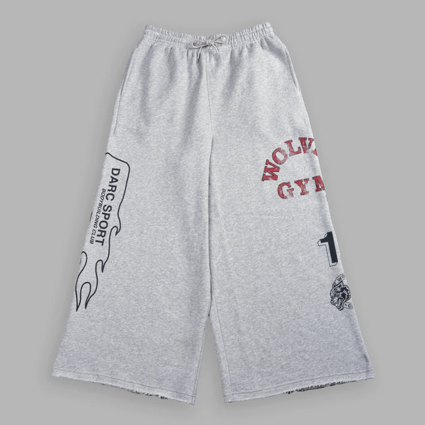 ダルクスポーツWolf Remind Omen Sweat Pants Darc Sport Wolves Gym V2 Omen Sweatpants Light Gray Sz L
