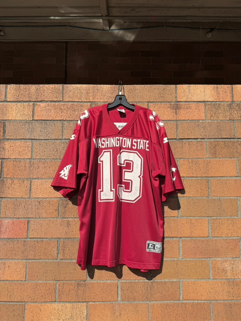 90s Starter WSU Cougars Red Football Jersey Sz XL
