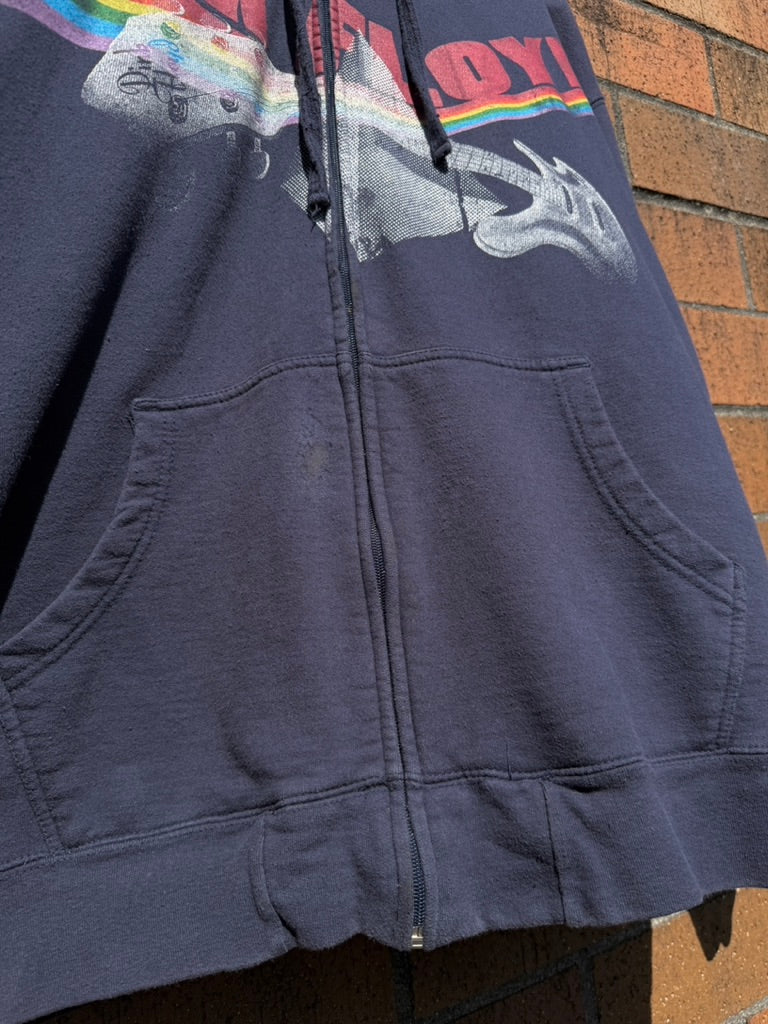 2008 Pink Floyd Fender Zip Up Hoodie Size L