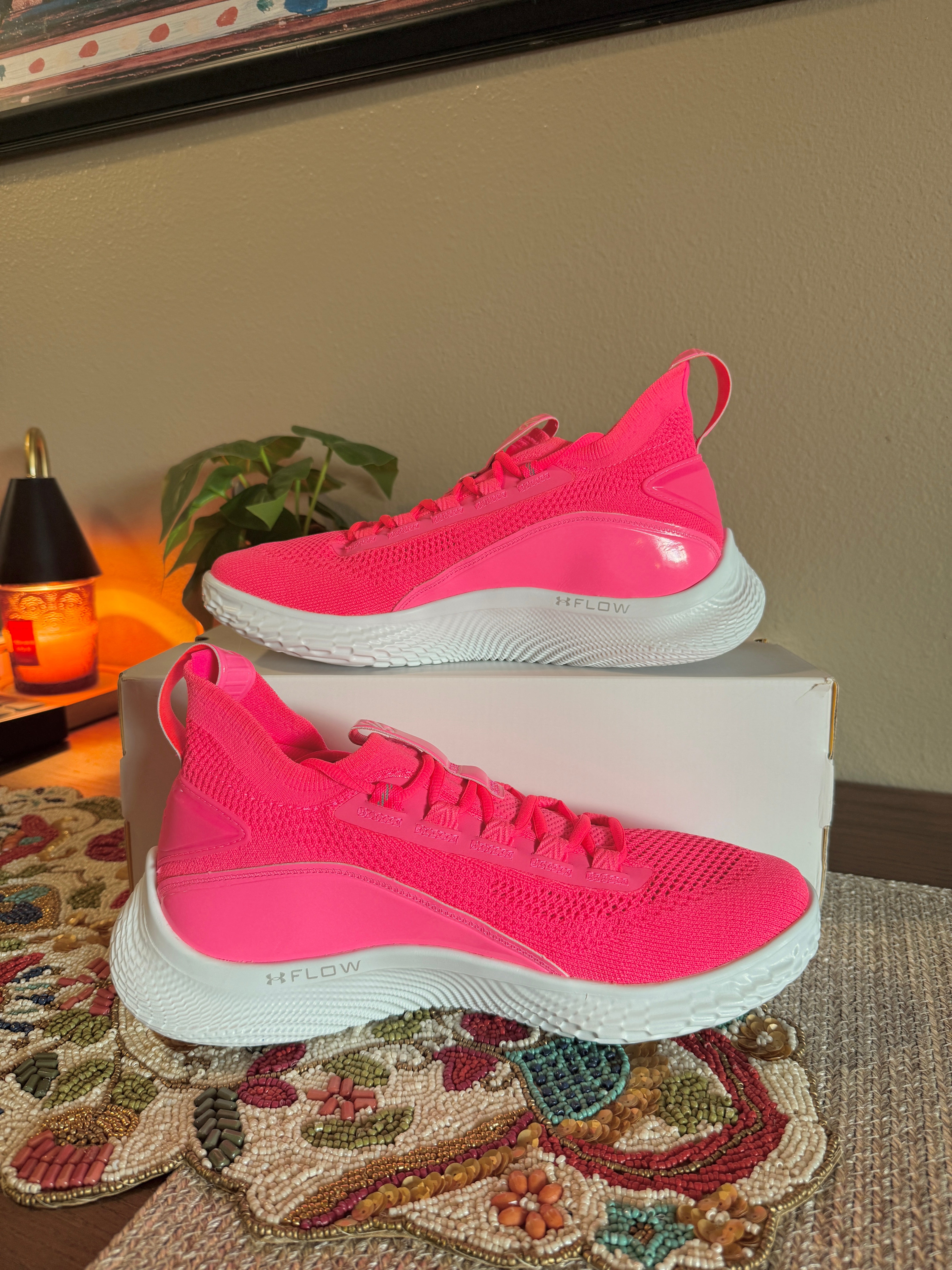 Curry Brand Curry 8 NM Pink Size 11.5