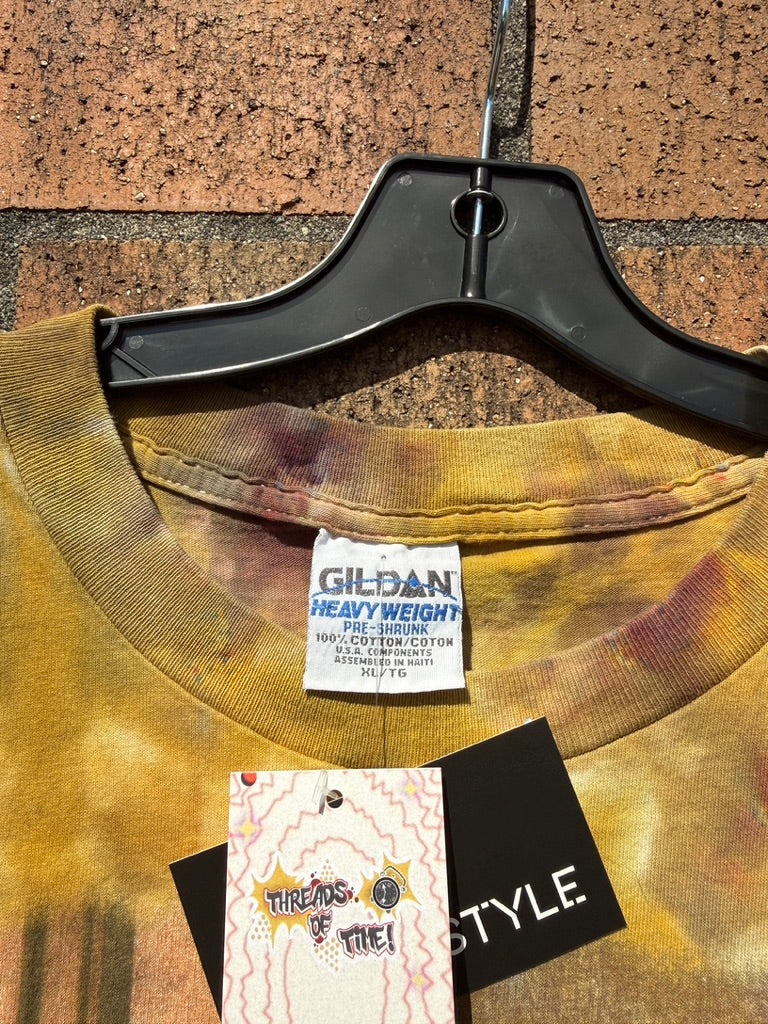 1996 Tracy Lawrence Time Marches On Hand Dyed Tee Size XL