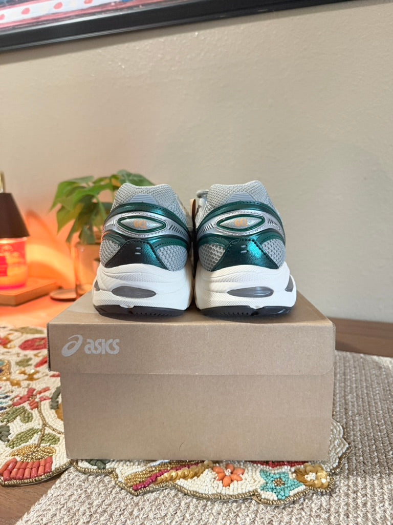 Asics GT-2160 Seal Grey Jewel Green Size 8