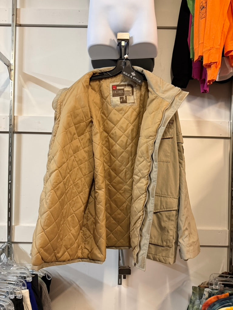 Y2K Patrol 55 Beige Ski Jacket Sz XL