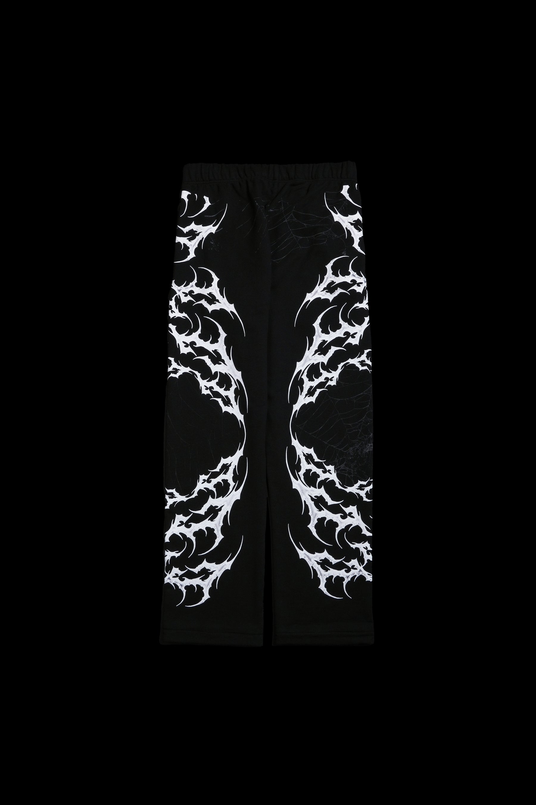 Civil Regime Trapped in Webs Eternal Wide Leg Pants Black Sz M