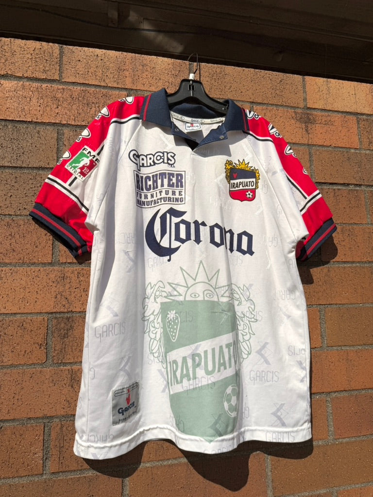 90s CD Irapuato Mexican Soccer Jersey Size L