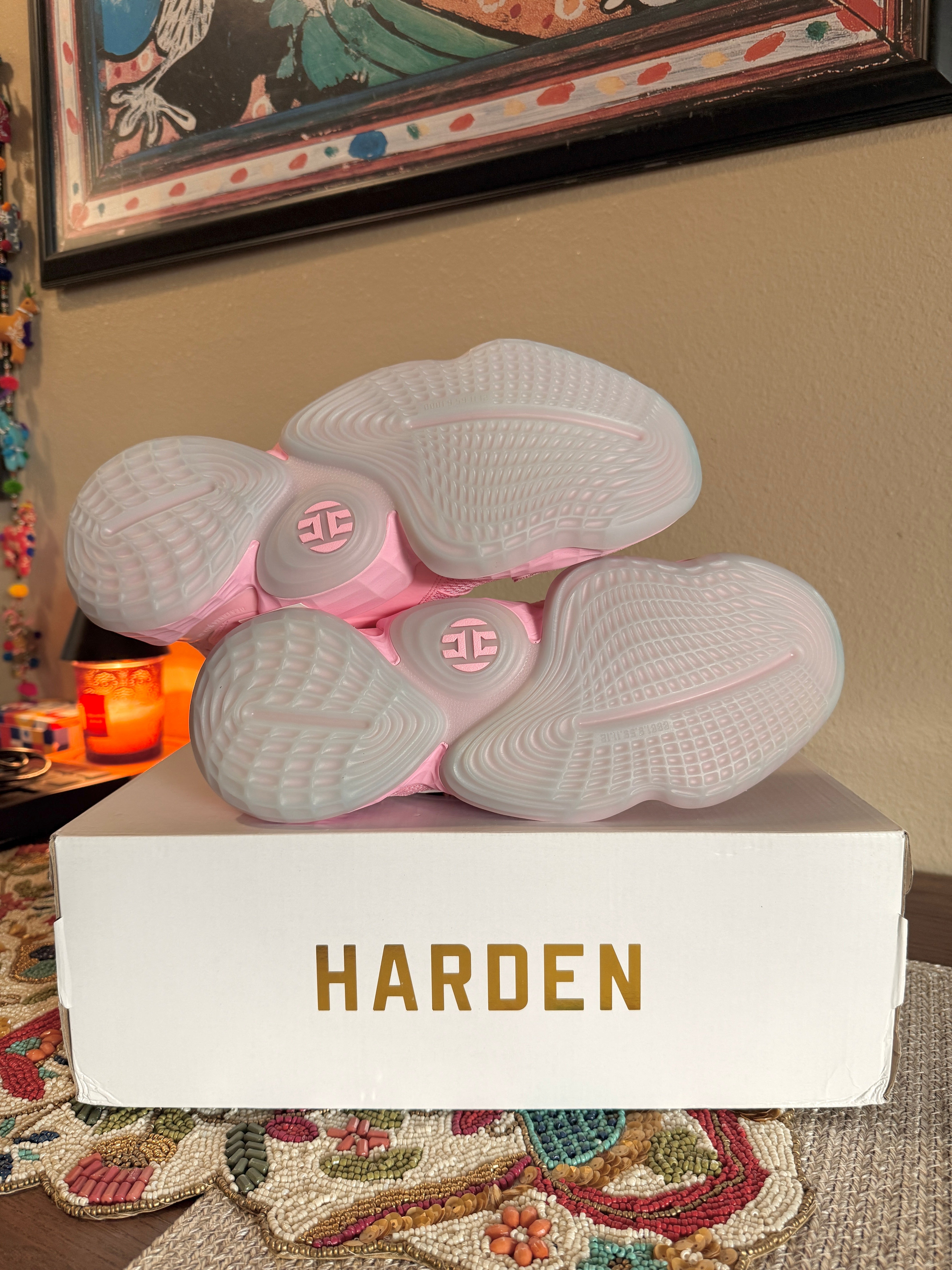 adidas Harden Vol. 4 Pink Lemonade Size 11.5