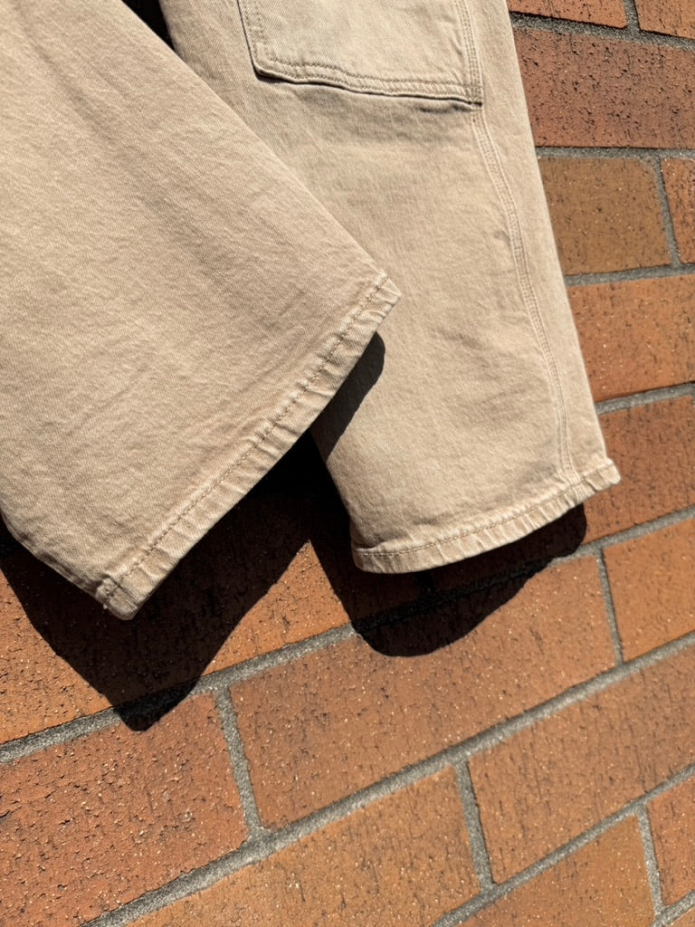 Wrangler x Pacsun Loose Fit Carpenter Pants Tan Size 34