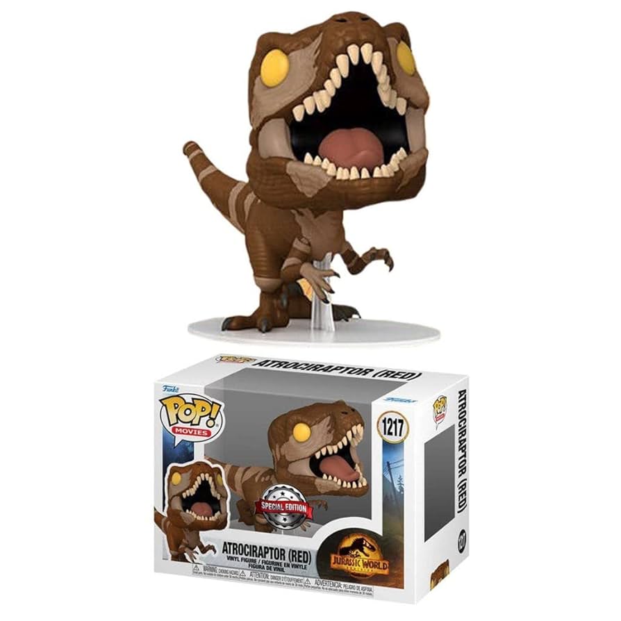 Jurassic World Atrociraptor Red Funko Pop #1217