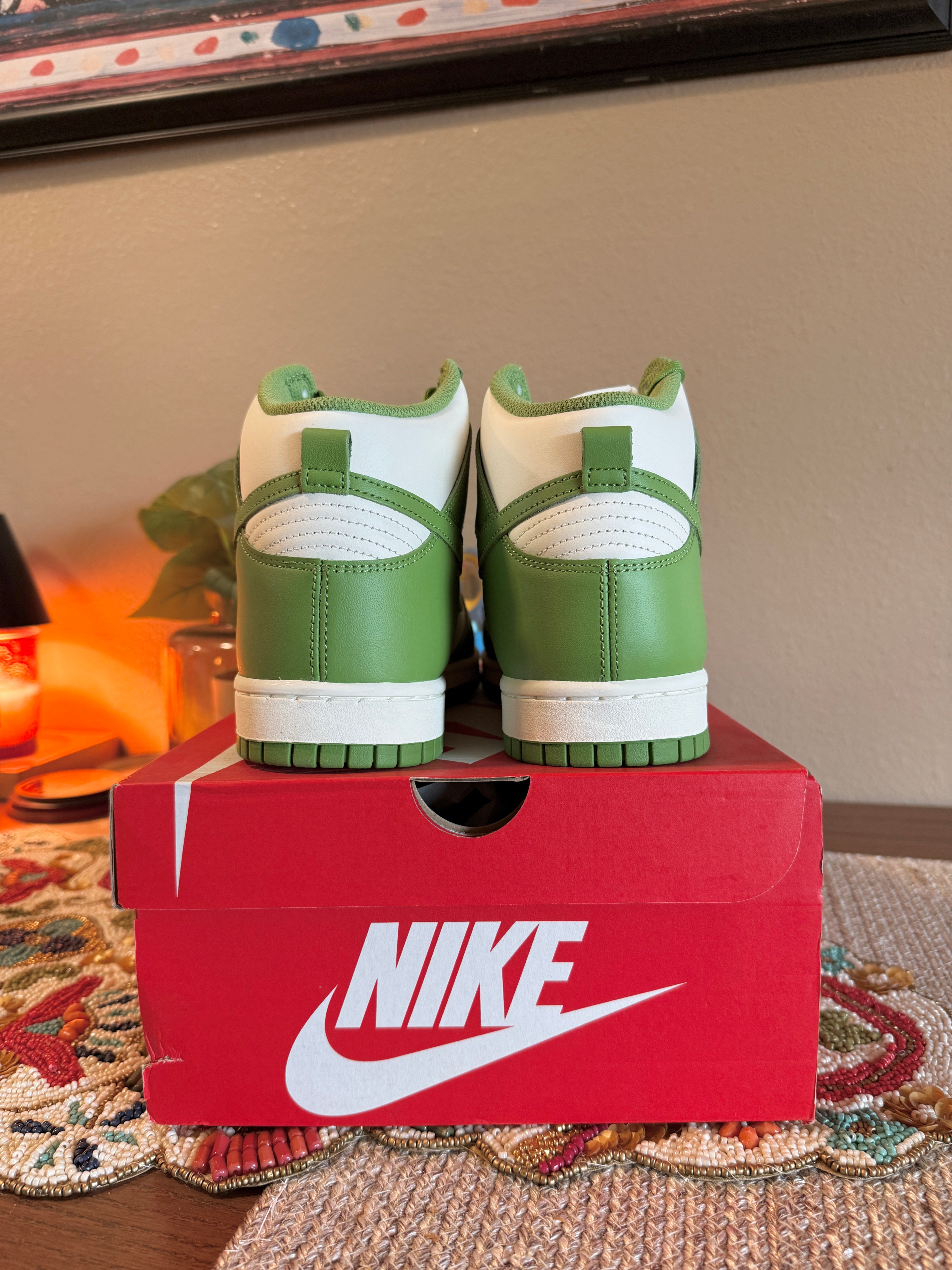 Nike Dunk High Chlorophyll Sail Size 10.5M / 12W