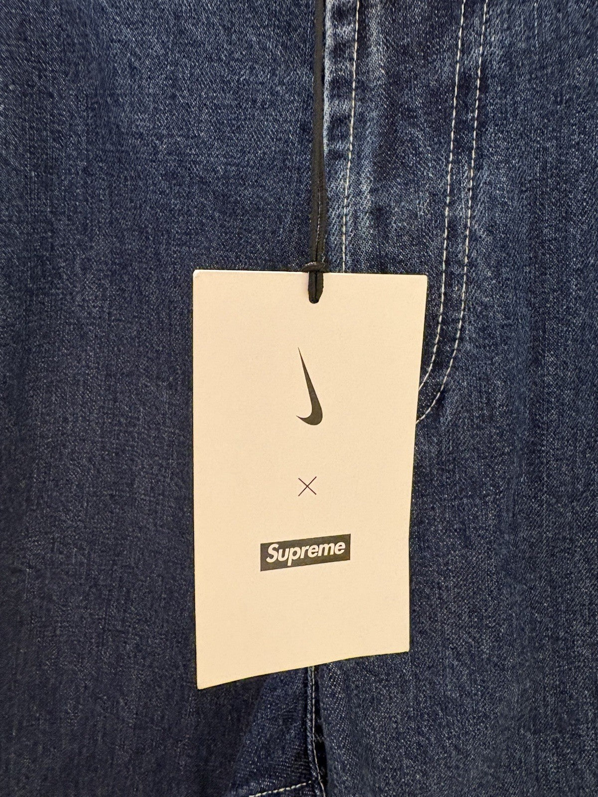 Supreme Nike Denim Short Indigo Size 38